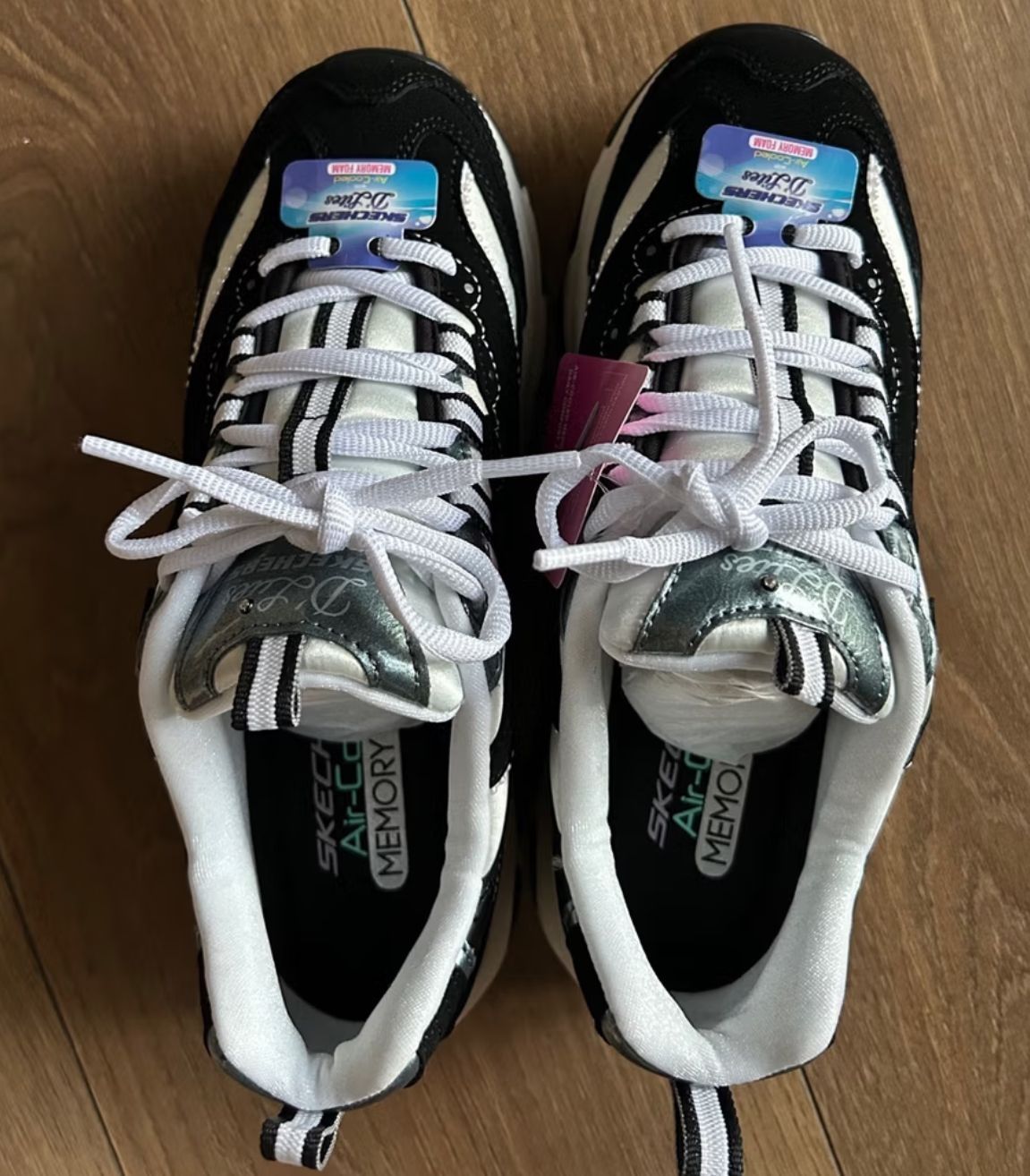布兰妮同款经典初代熊猫老爹鞋🐼 Skechers斯凯奇D'LITES1.0 老牌经典初代好搭四季款