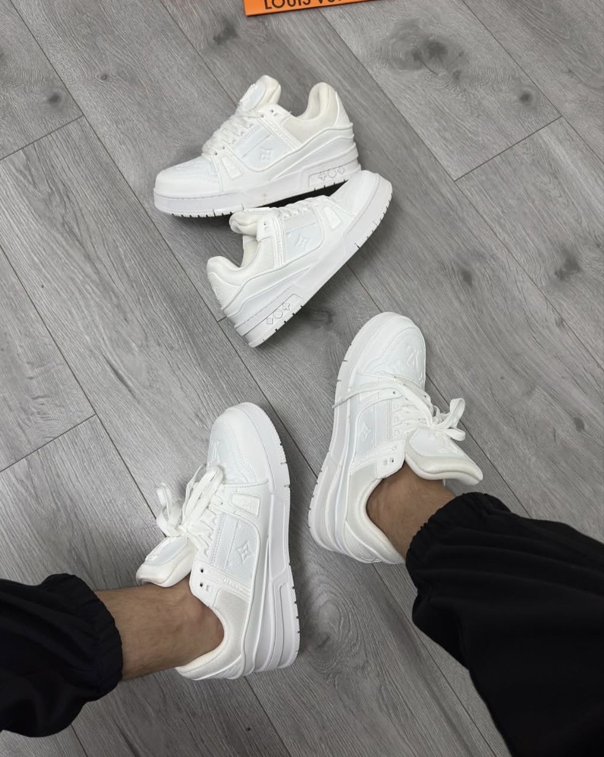 LV纯白Trainer｜干净高级，轻奢小白鞋天花板🤍