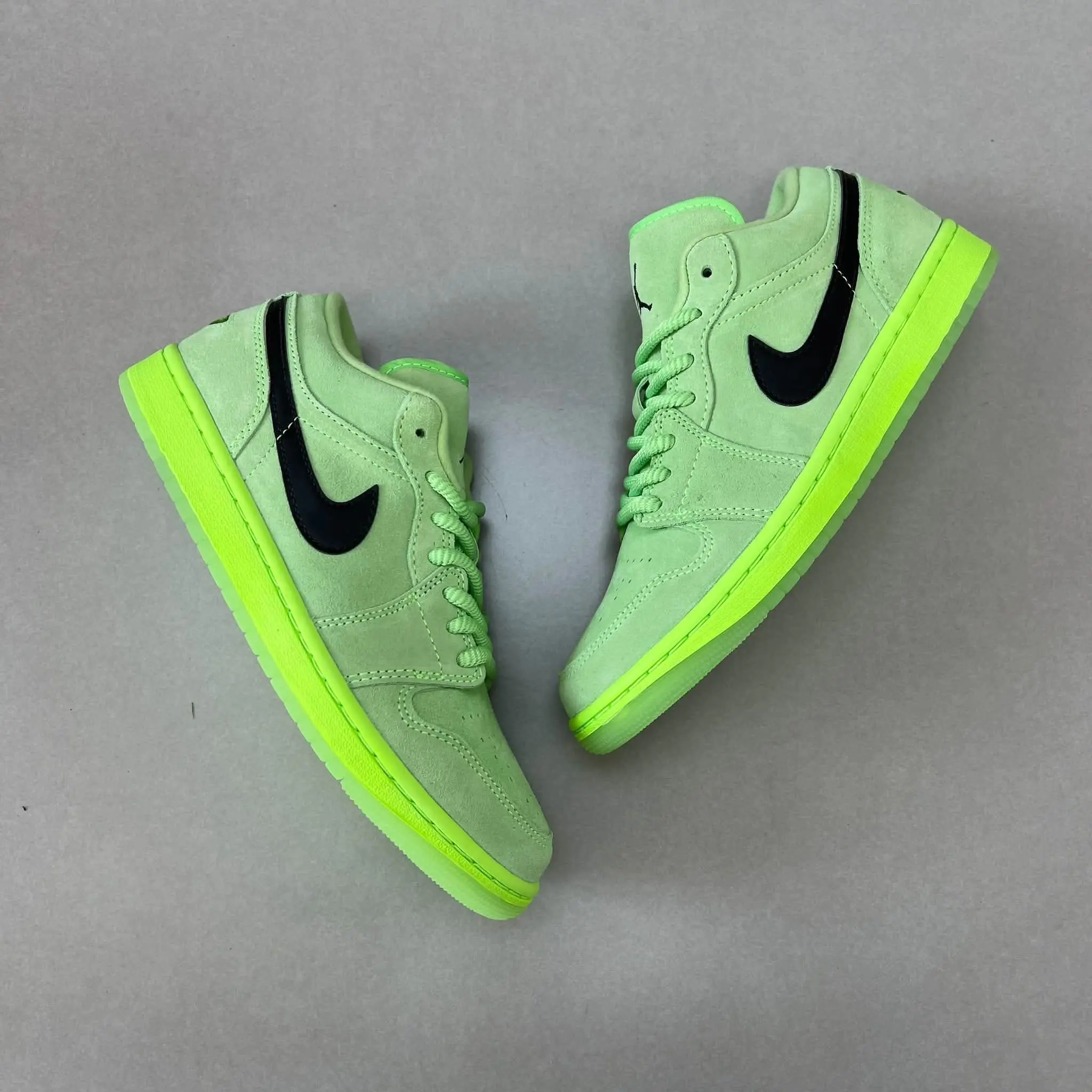 一抹薄荷青|AJ1 Low Lime Blast,夏日吸睛低帮Jordan