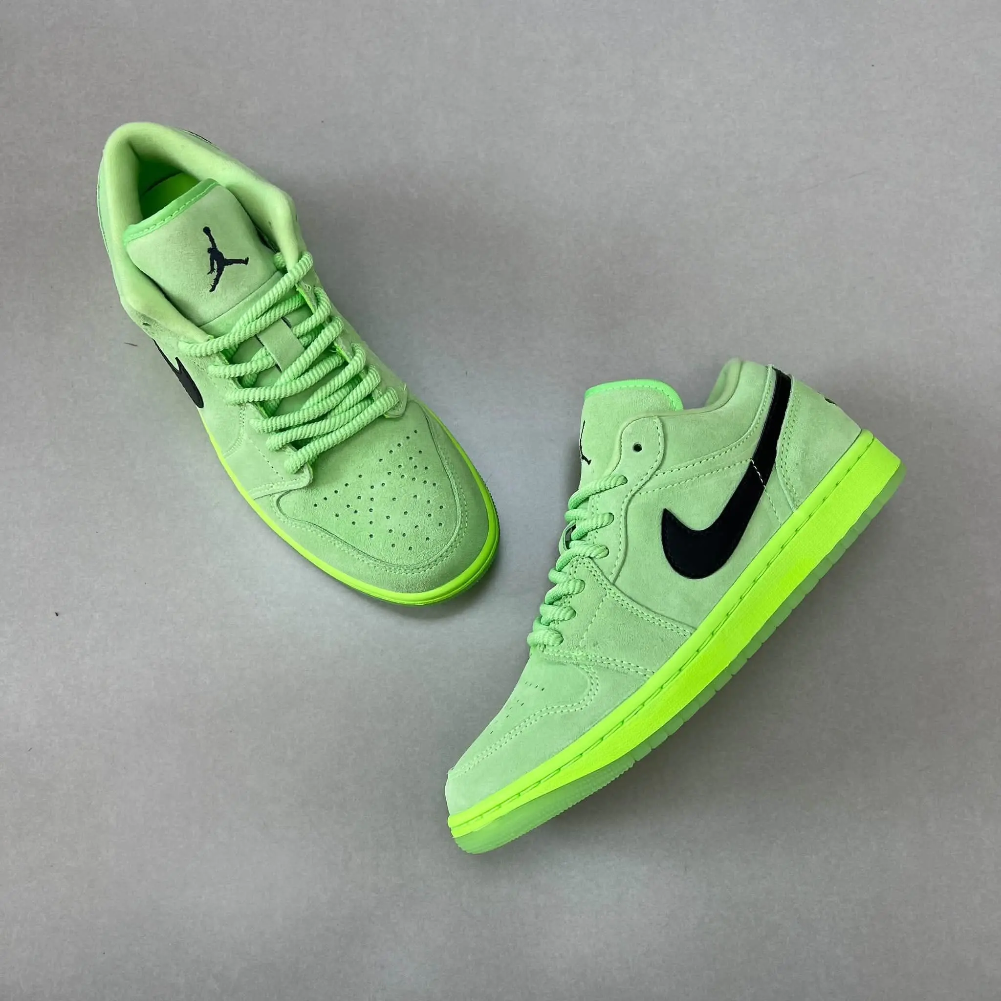 一抹薄荷青|AJ1 Low Lime Blast,夏日吸睛低帮Jordan