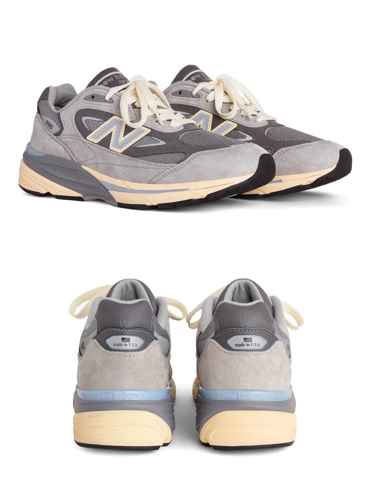 美产元祖灰回归|New Balance 990v7 Kool Grey登场✨