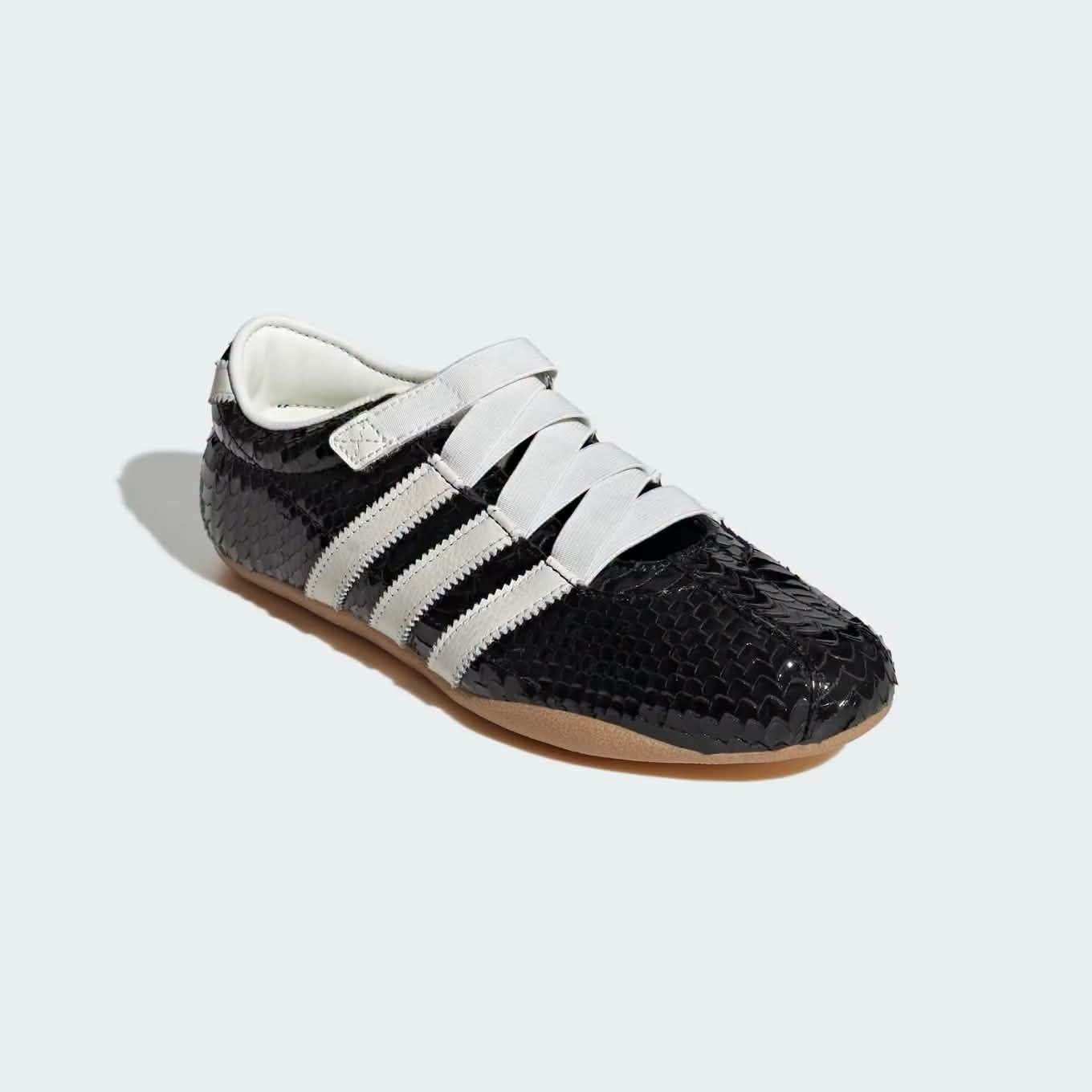 复古芭蕾风！adidas Tokyo MJ 蛇皮纹玛丽珍✨