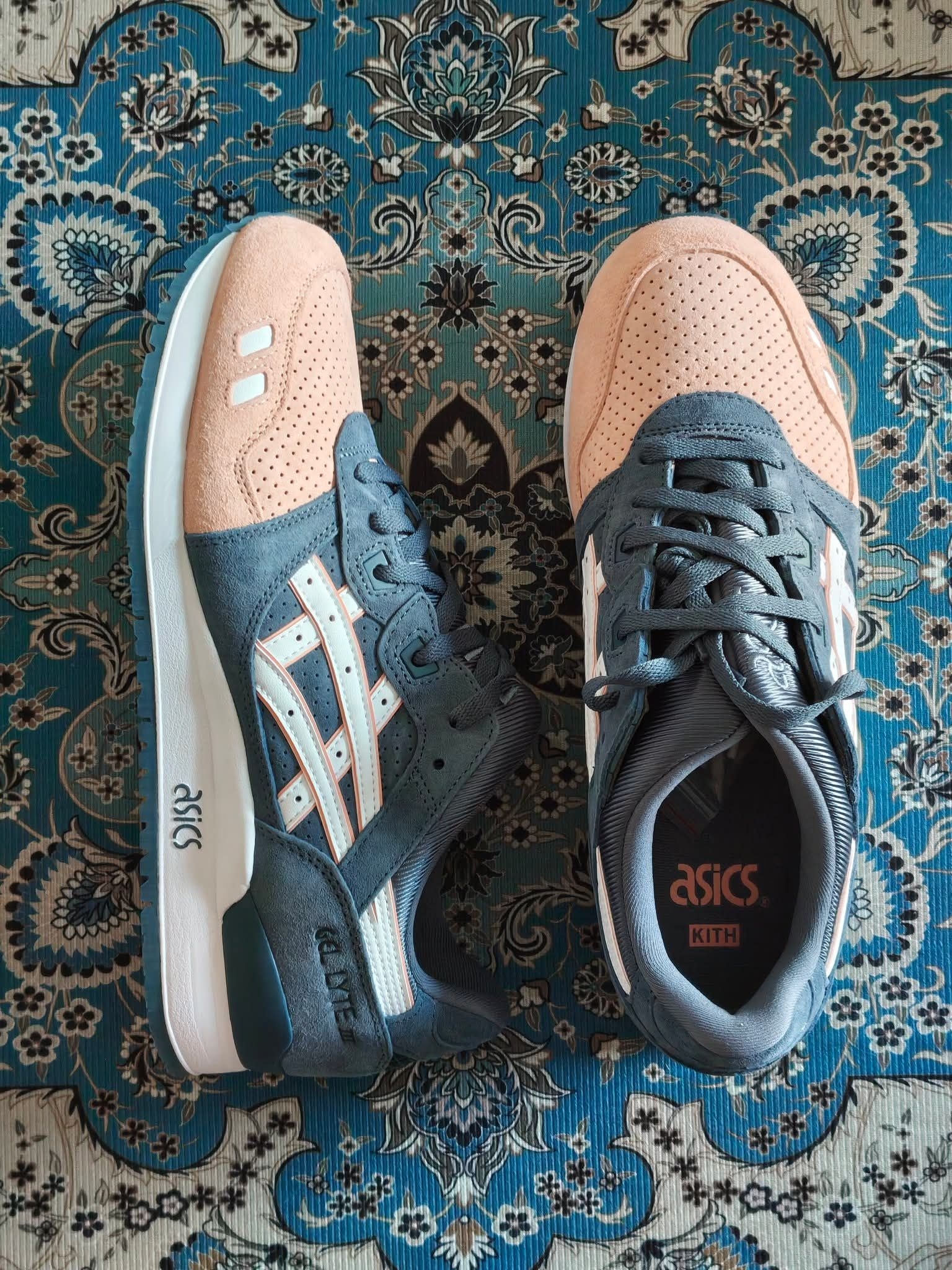 神级古早联名｜KITH × ASICS Gel‑Lyte III Salmon Toe