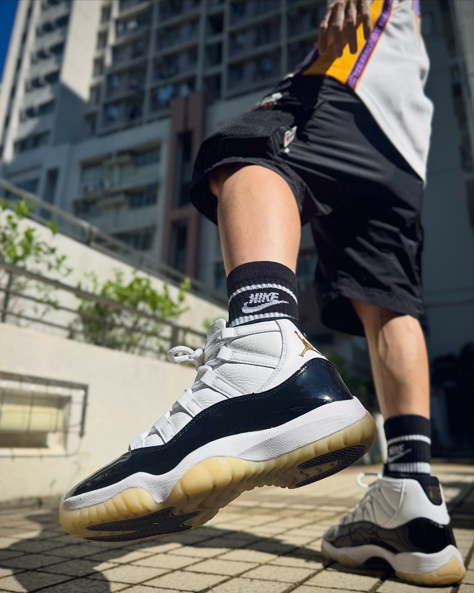 经典回归｜AJ11 Gratitude 白黑金上脚实拍✨