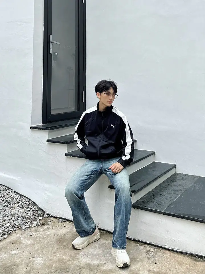 🍂早秋刚需|彪马童装拼接拉链外套