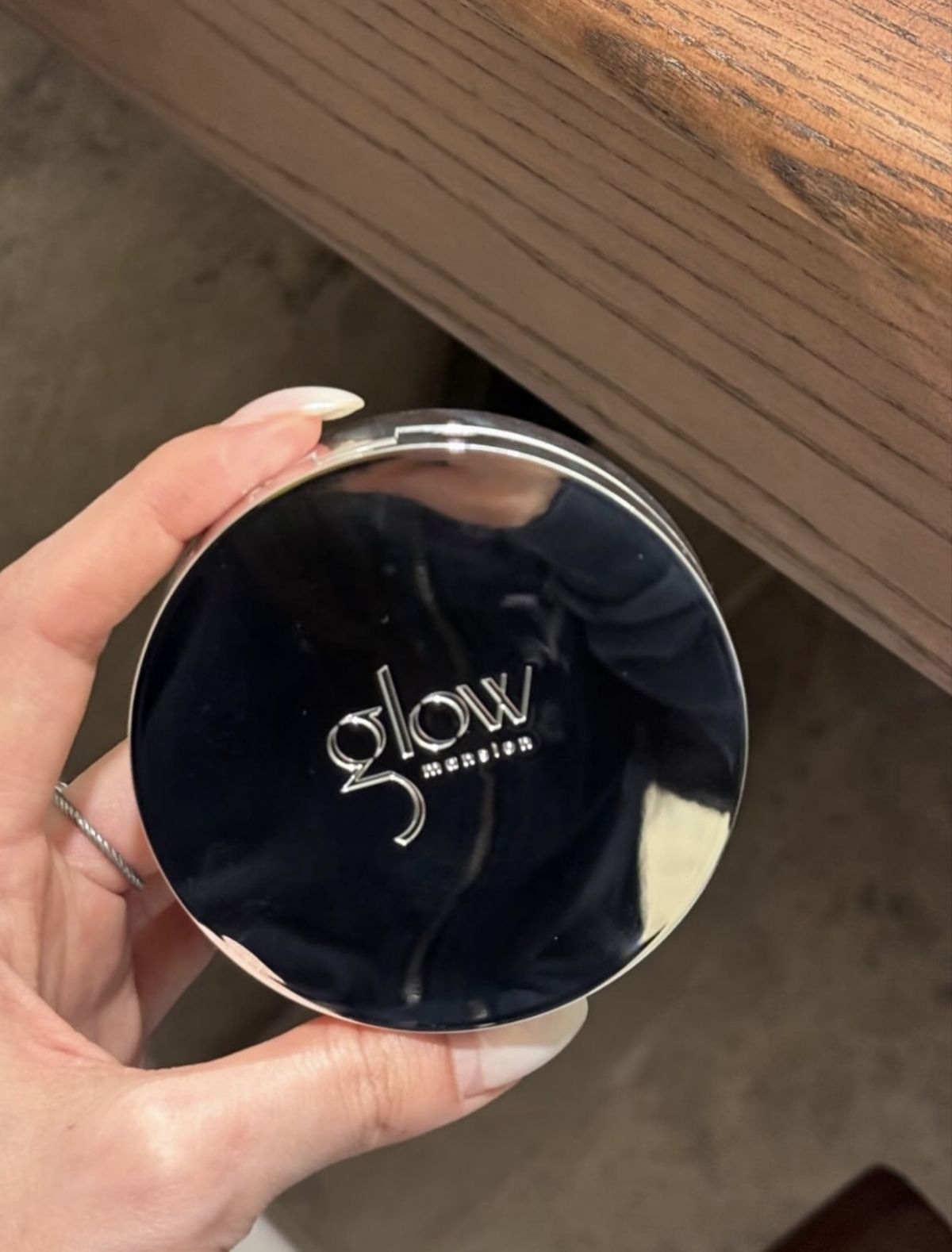 Glow Mansion银盒气垫|柔光奶油肌,便携补妆神器✨