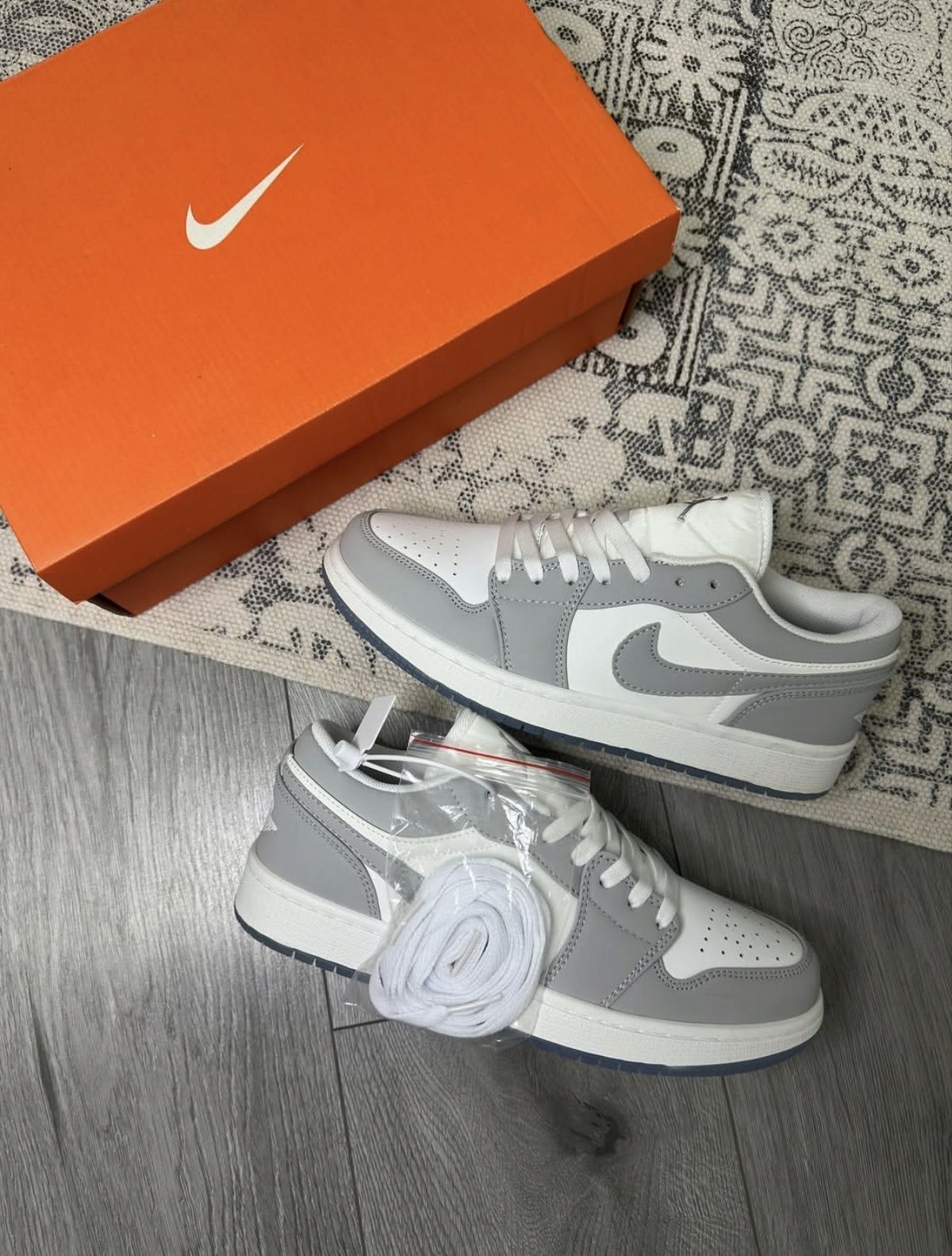 AJ1 Low灰白|清爽浅灰,百搭耐看款📸