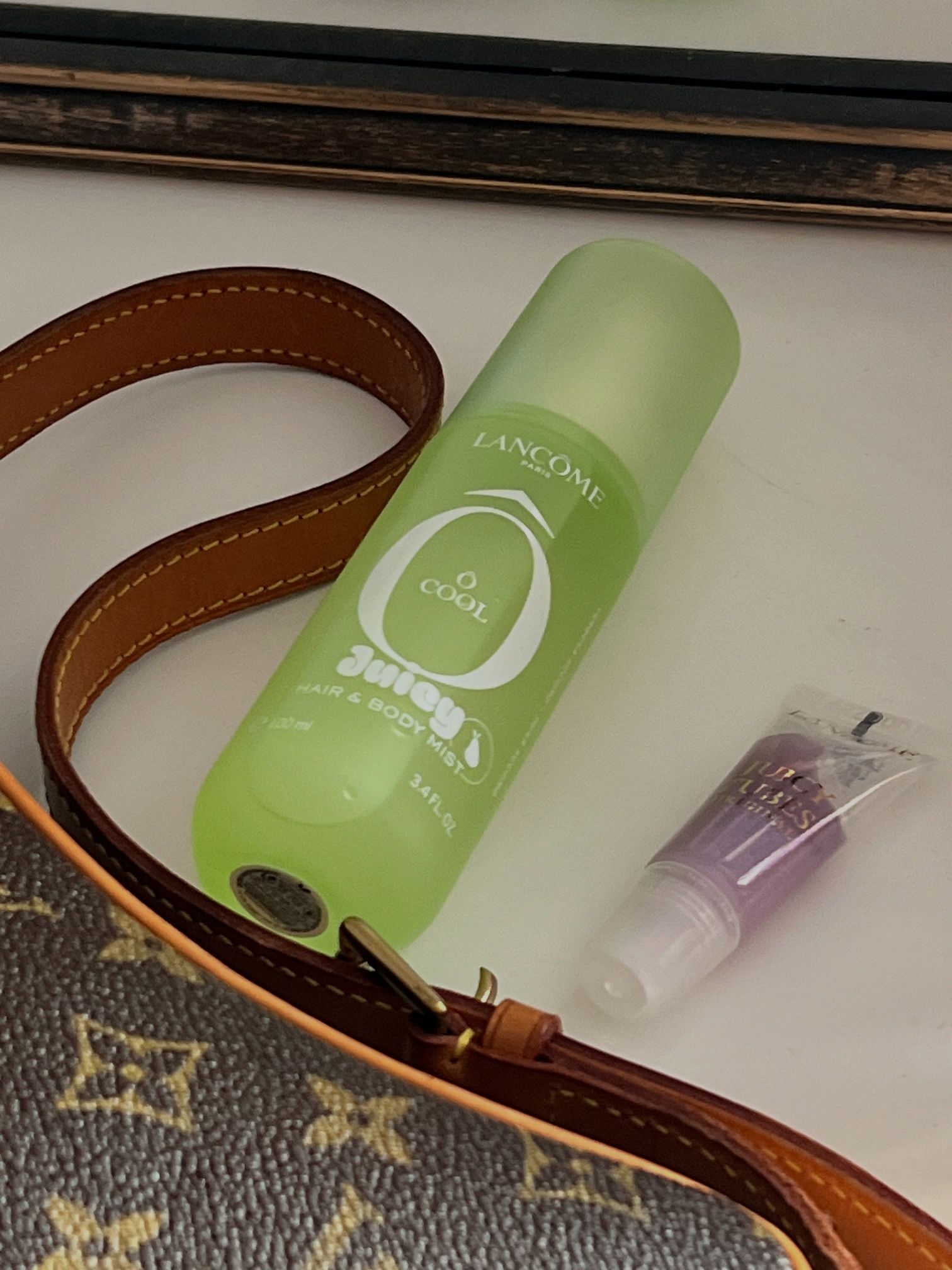Y2K兰蔻夏日组合💚Ô Cool梨香喷雾+紫管Juicy Tubes