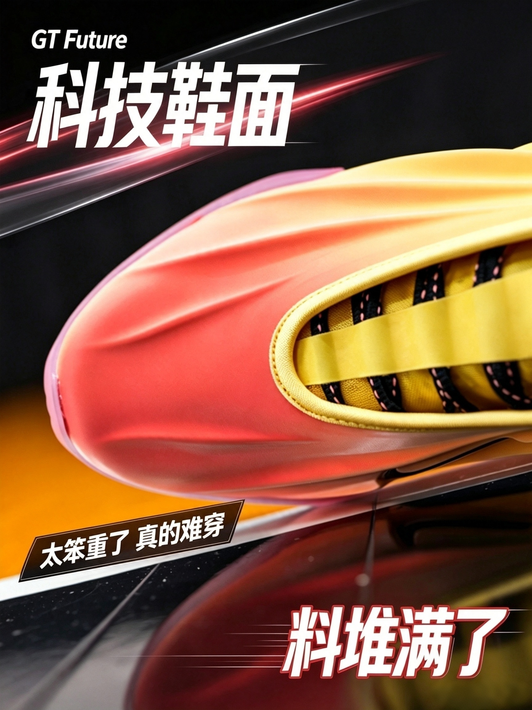 来自未来的球鞋嘛❓怪不得现在不太好穿💥