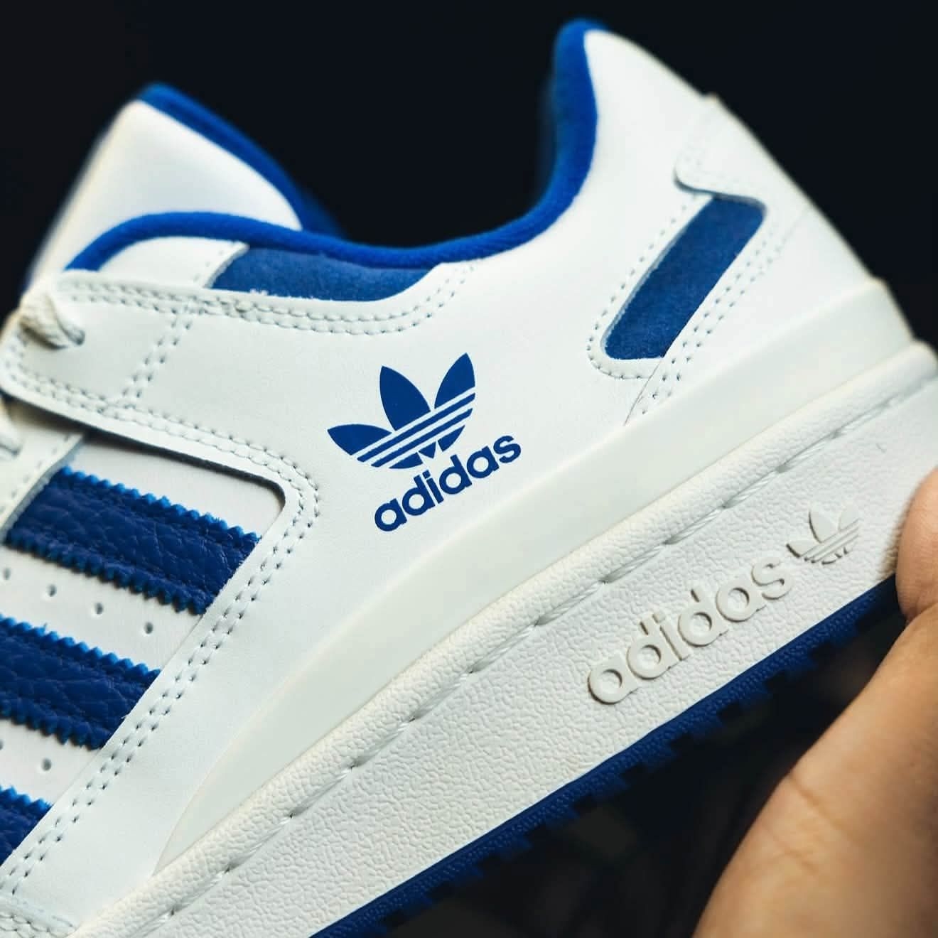 adidas Forum 白蓝魔术贴|复古板鞋清爽少年感