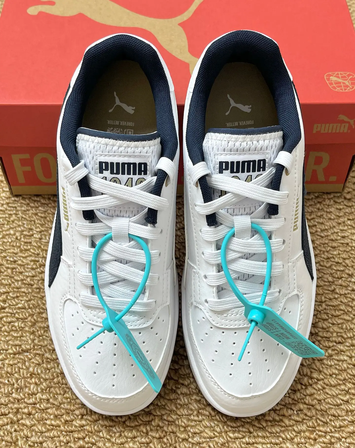 求鉴定!!!PUMA刺绣生胶板鞋,求大佬帮忙鉴定下🙏
