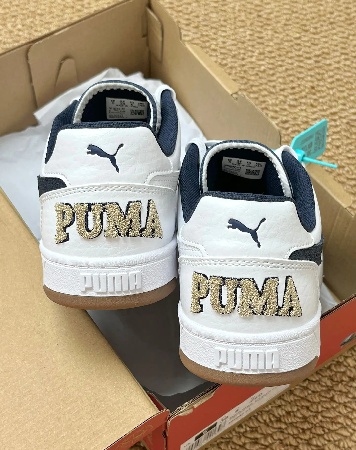 求鉴定!!!PUMA刺绣生胶板鞋,求大佬帮忙鉴定下🙏