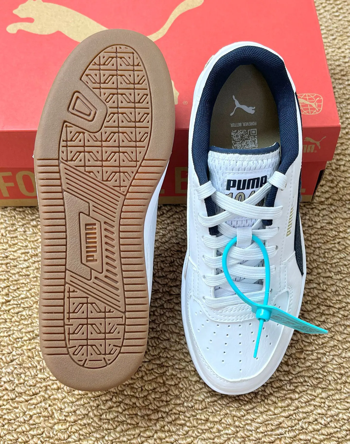 求鉴定!!!PUMA刺绣生胶板鞋,求大佬帮忙鉴定下🙏