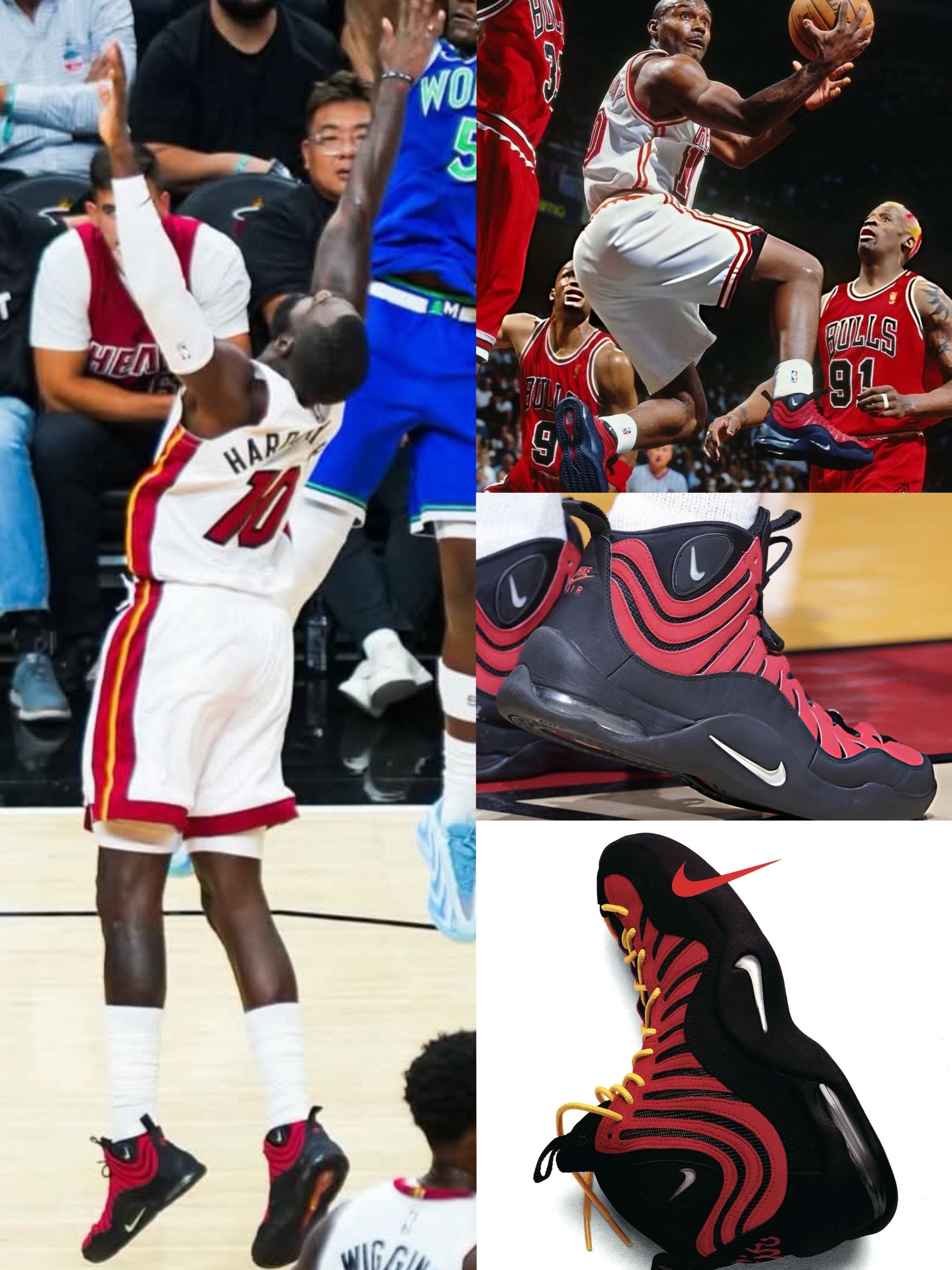 跨时代传承🔥哈达威父子同穿Nike Air Bakin