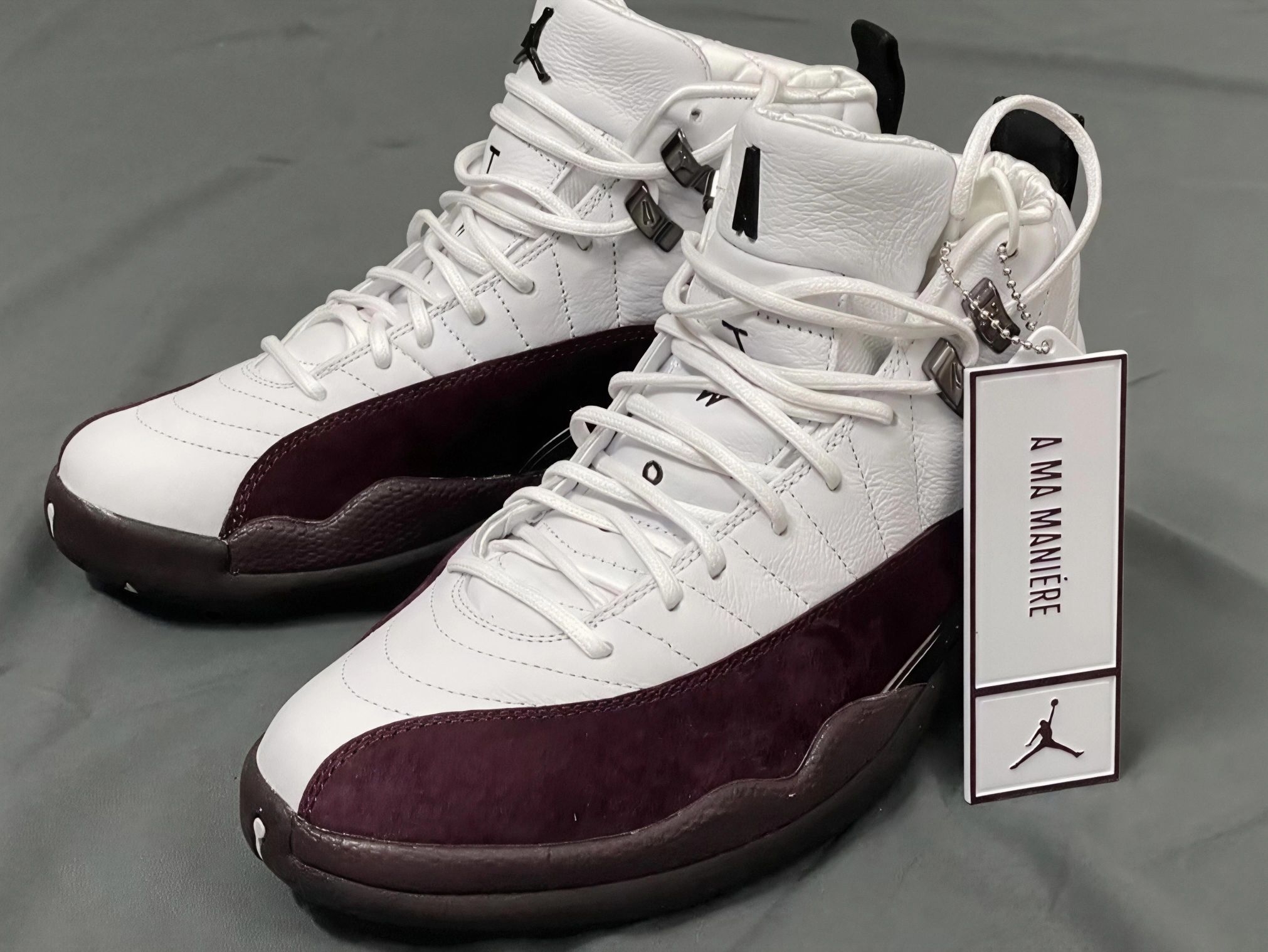 AJ12 × A Ma Maniére 酒红质感太耐看🍷