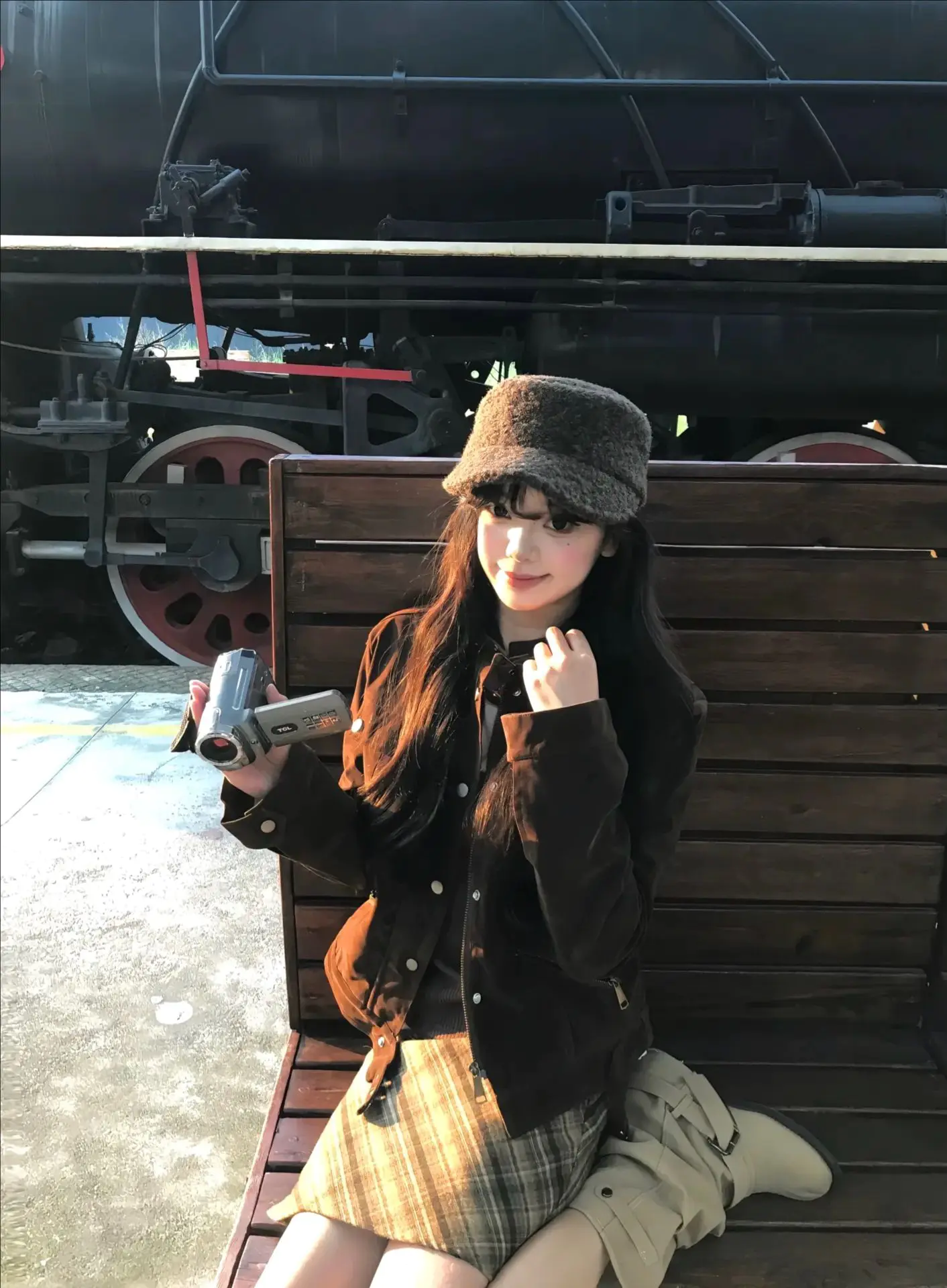 知识分子OOTD|麂皮夹克穿出安静文艺感🤎