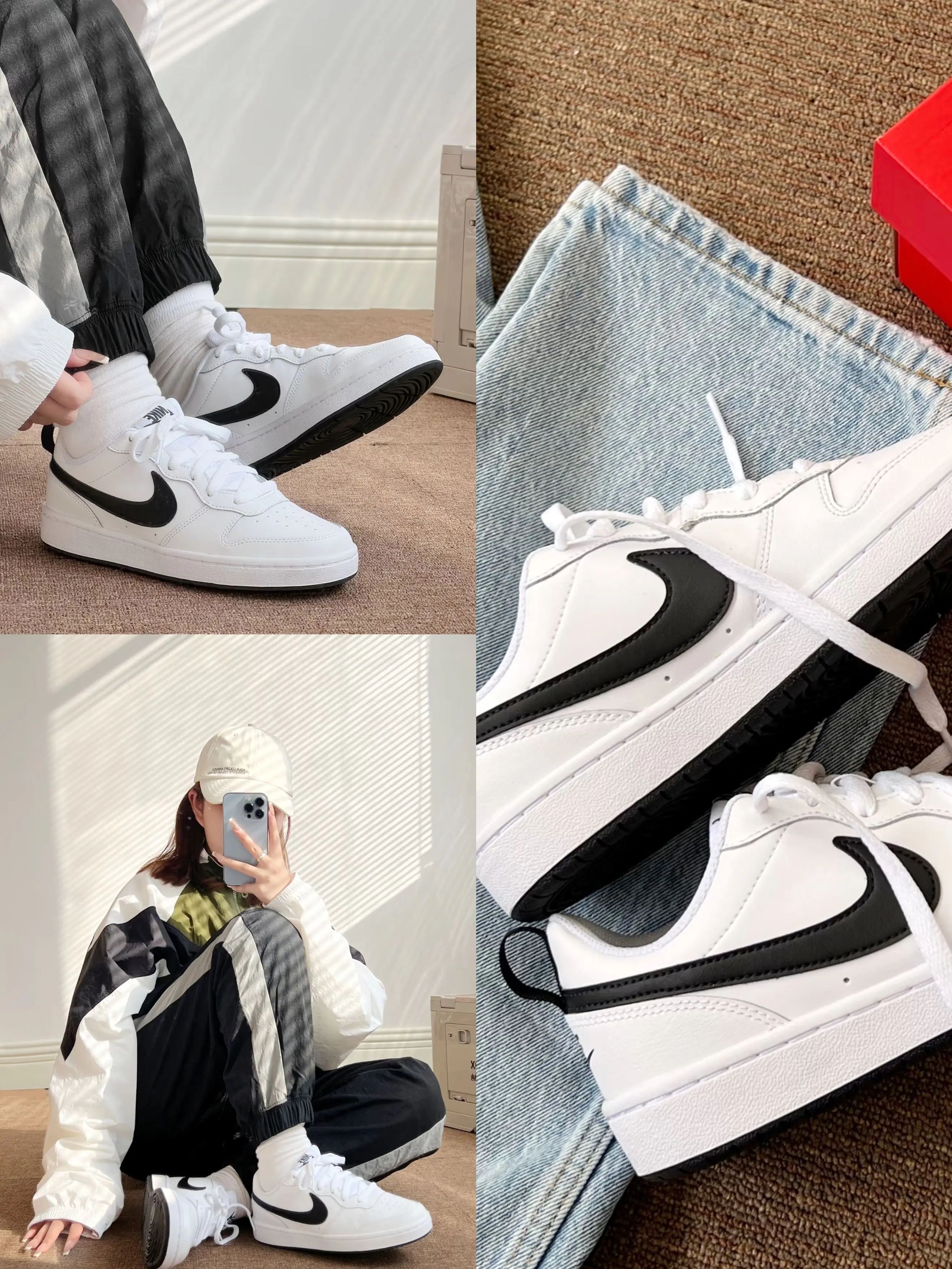 校园党闭眼冲这双Nike Court Borough GS低帮板鞋👟