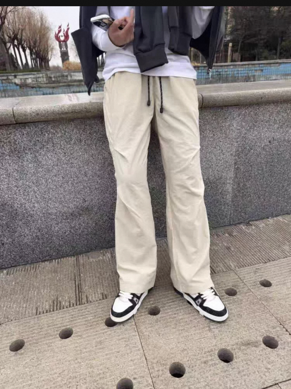 今天穿了我的新战袍——美式高街速干冰丝工