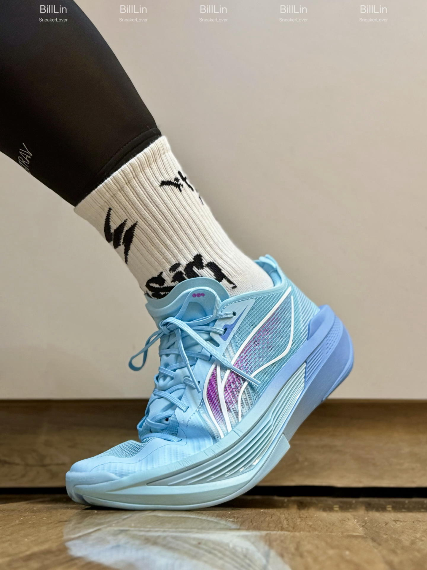 新鞋零时差｜李宁超轻2025 水果贴纸-蓝莓🫐