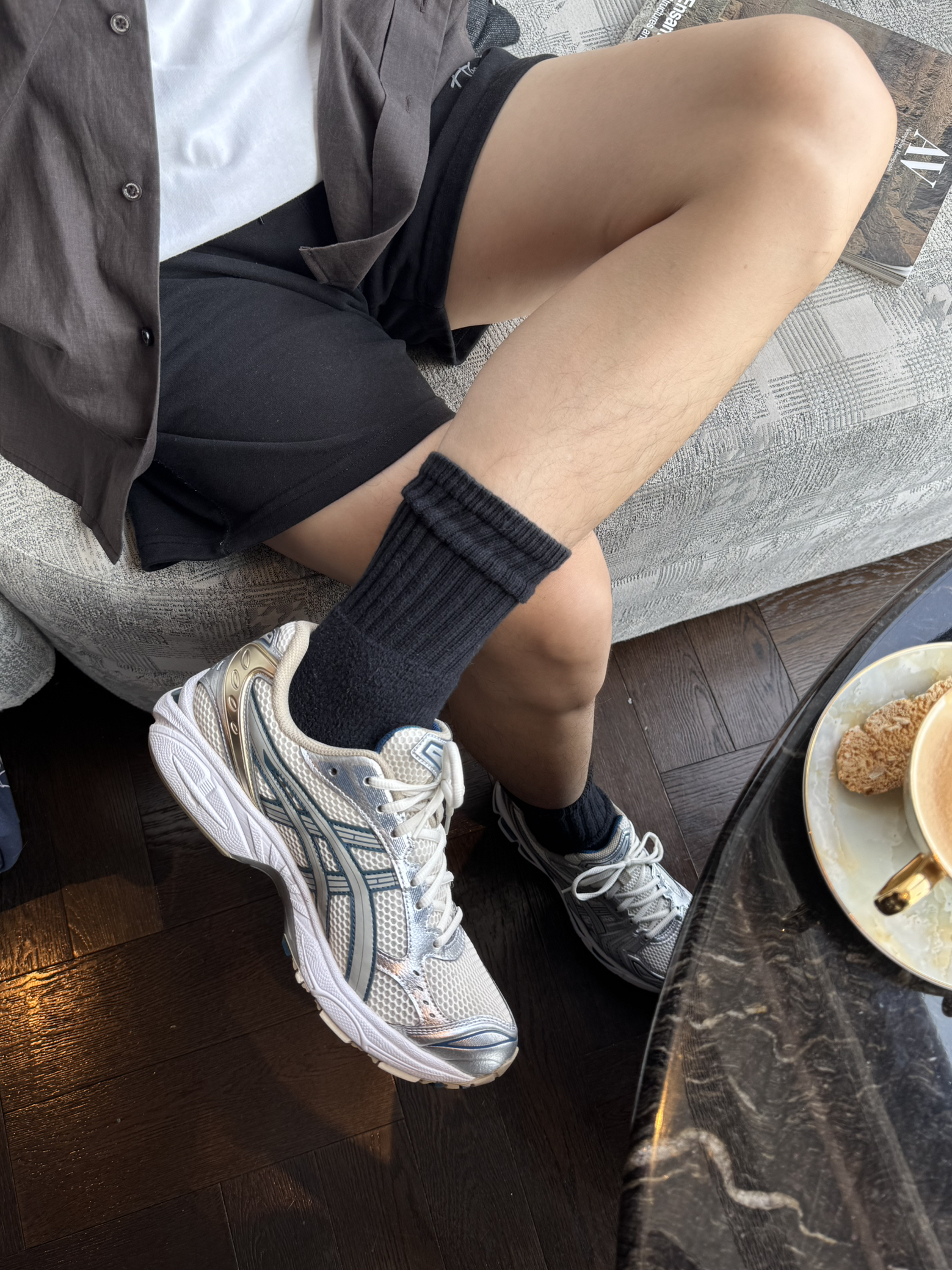 棕色ootd
