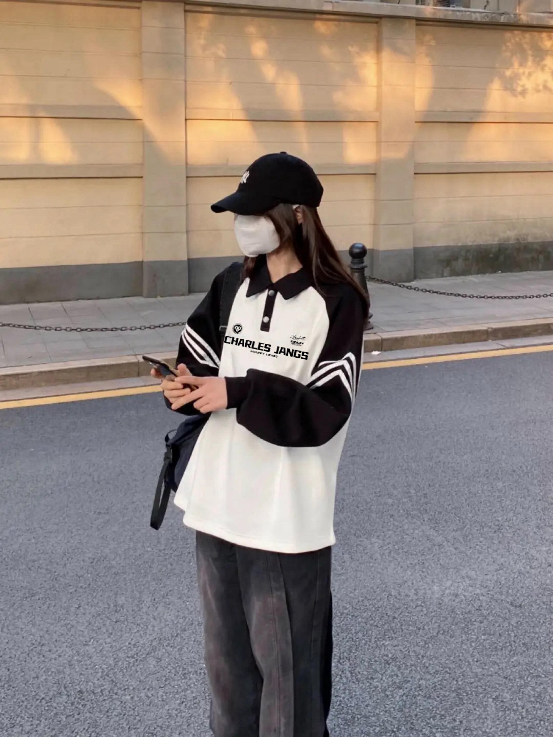 OOTD|复古风的polo衫卫衣真的很适合秋冬