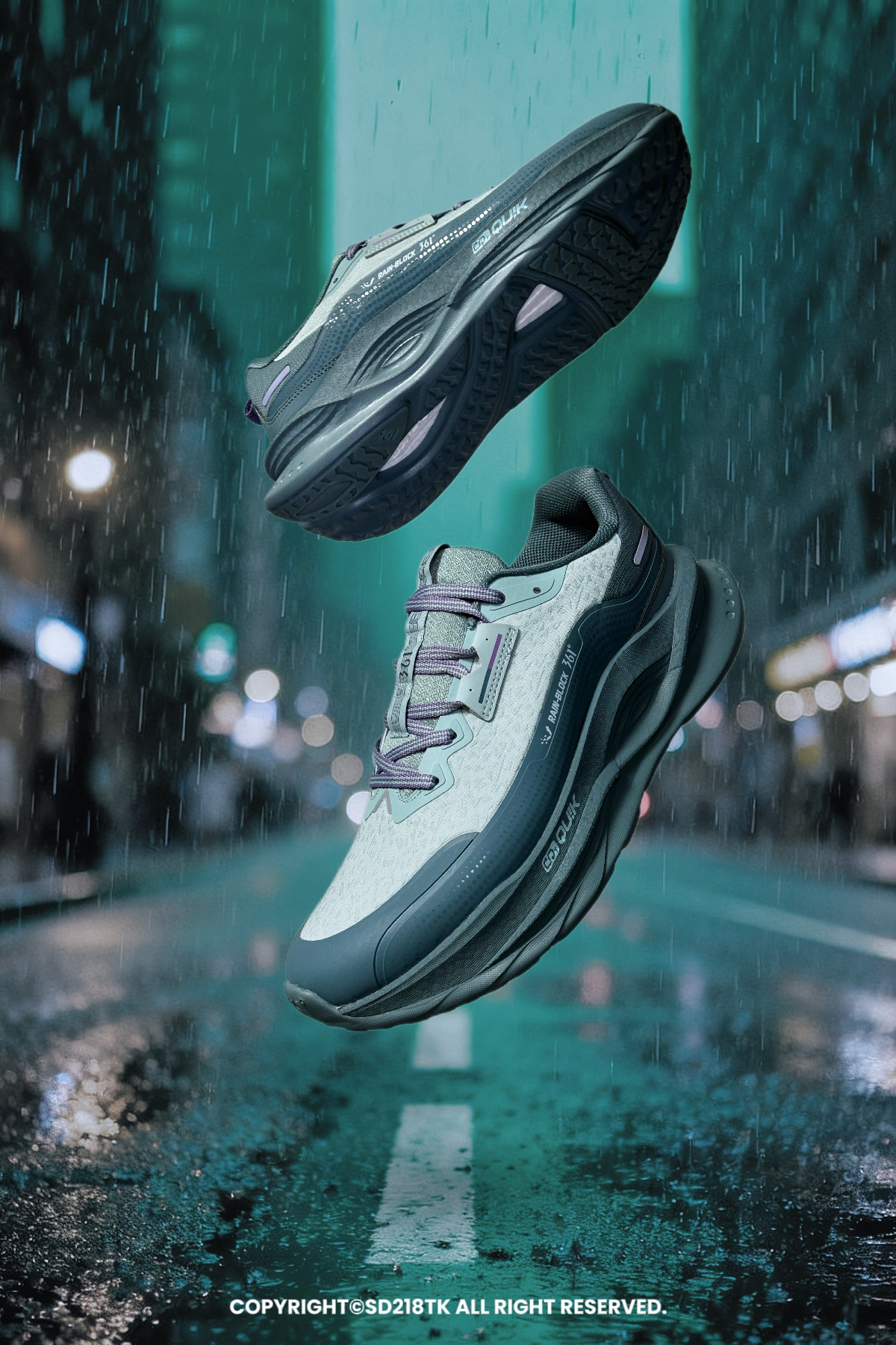 赤焰5雨屏｜跑鞋在雨中也能帅出高度