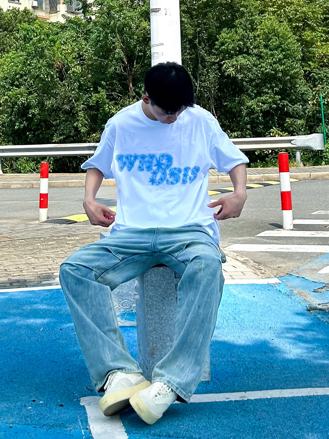 夏天的尾巴和蓝色也很搭哦💙