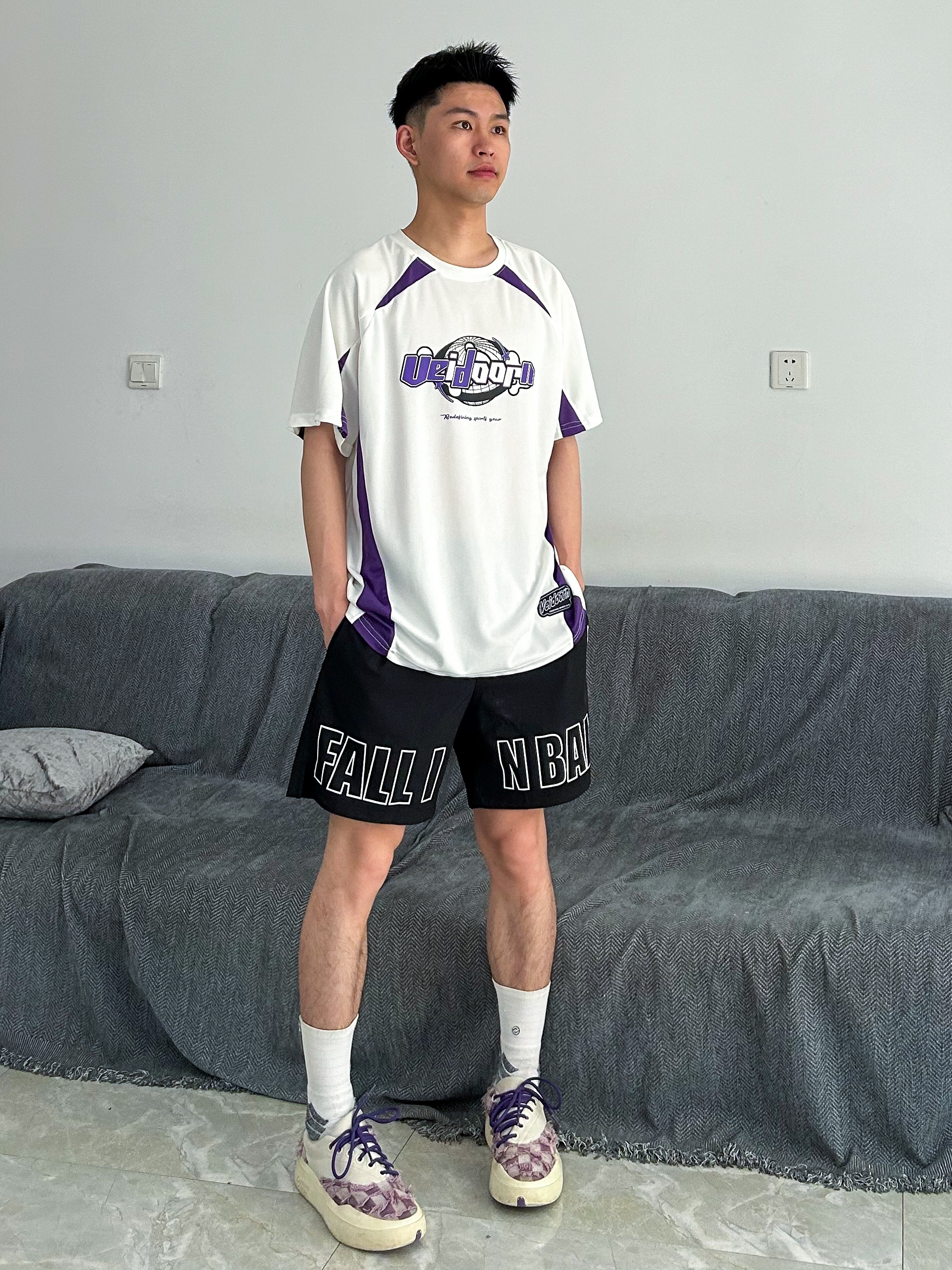 黑皮男孩运动少不了！