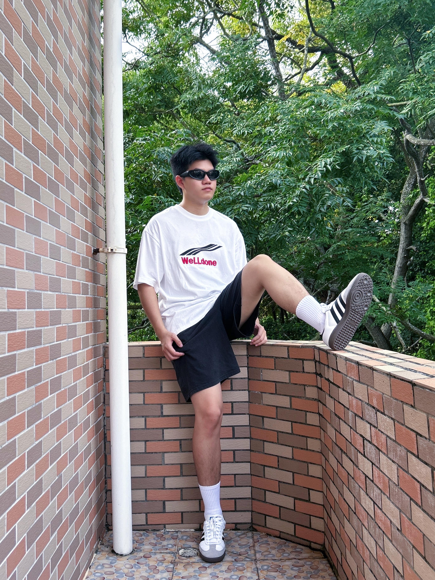 OOTD｜短袖短裤一穿 轻松拿捏少年感👌