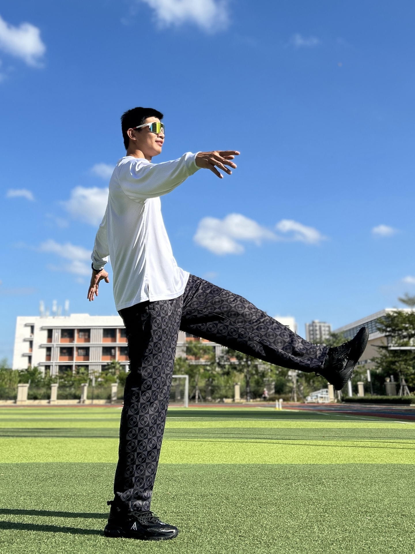 老花摇粒绒裤，练球人秋冬本命裤⛹️‍♂️