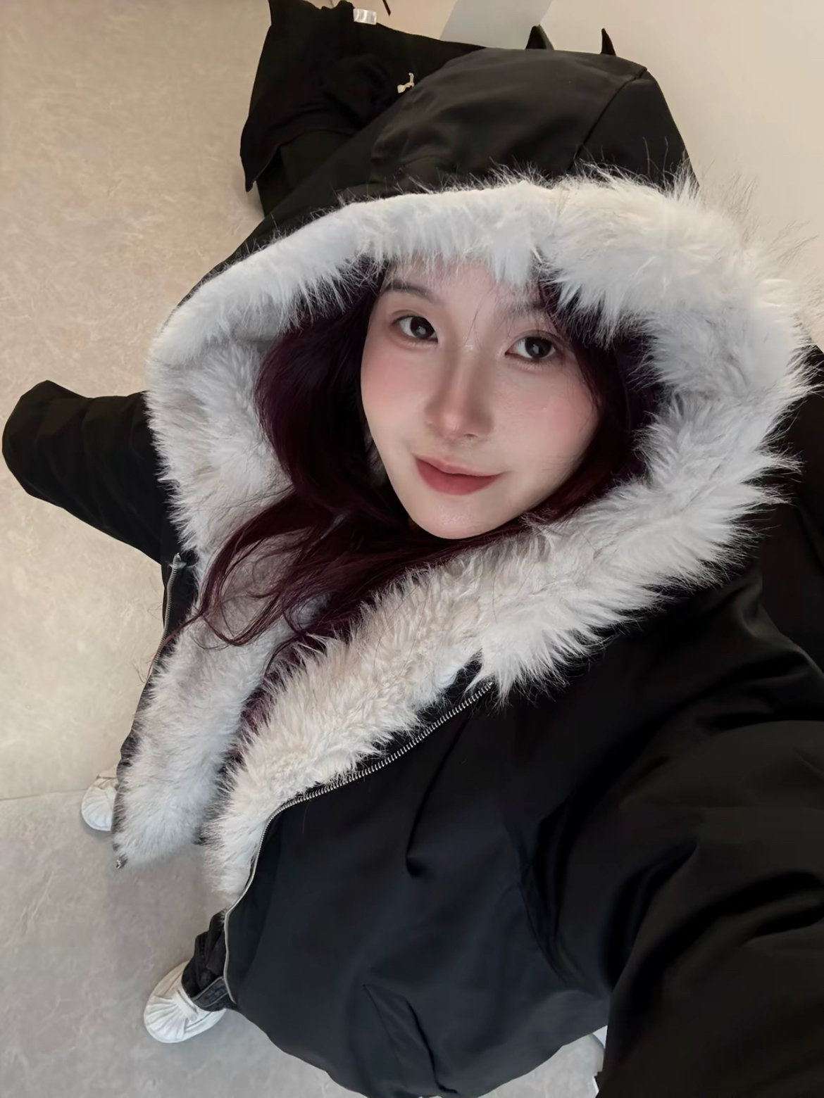 美式风短款棉服，座山雕毛领加持，棒球服设