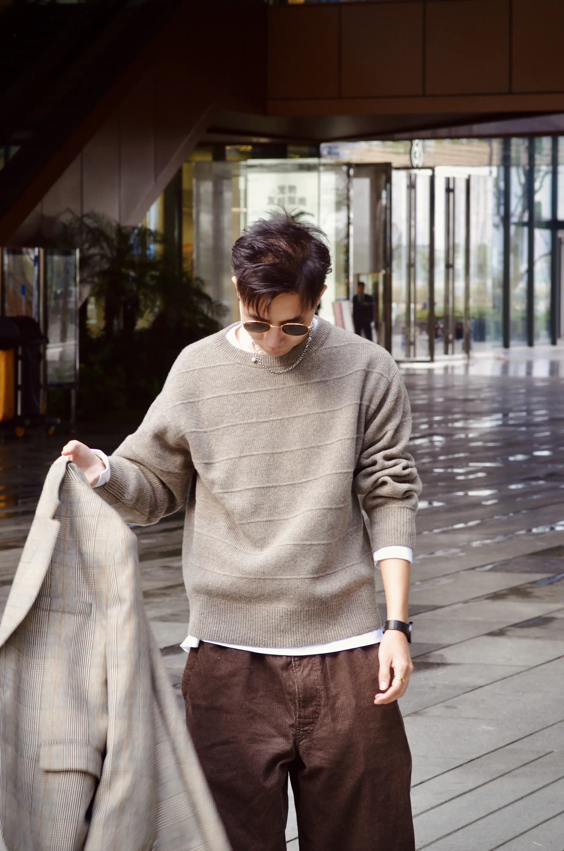 用Uniqlo U系列穿点柔性美式