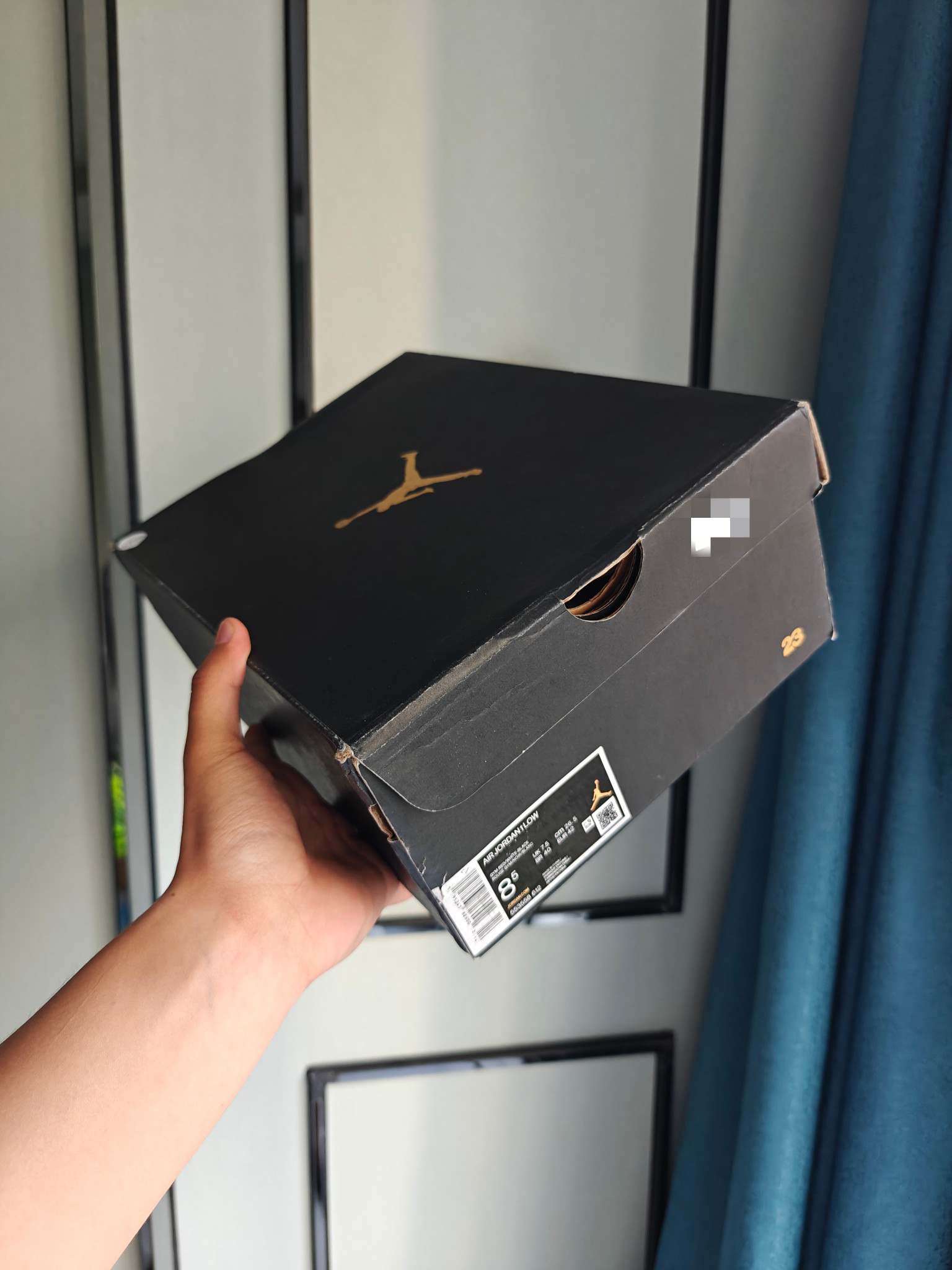 【黑红脚趾】AIR JORDAN 1