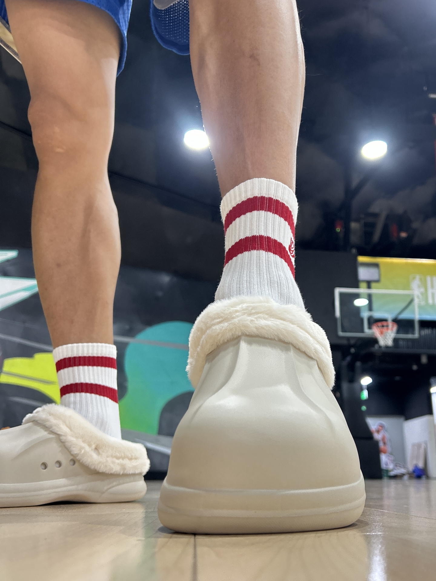 ⛹️♂️赛后仪式感|脱下战靴,踩进云里☁️