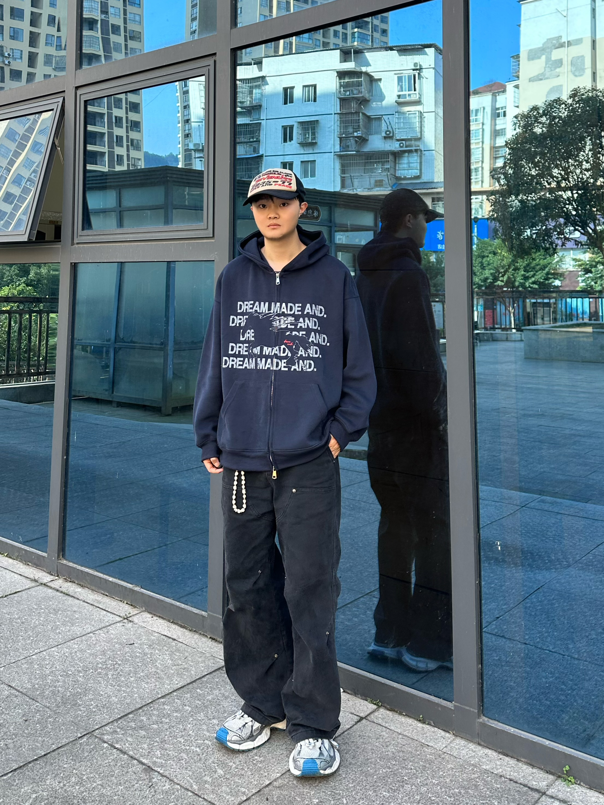 秋冬季街头慵懒简约风