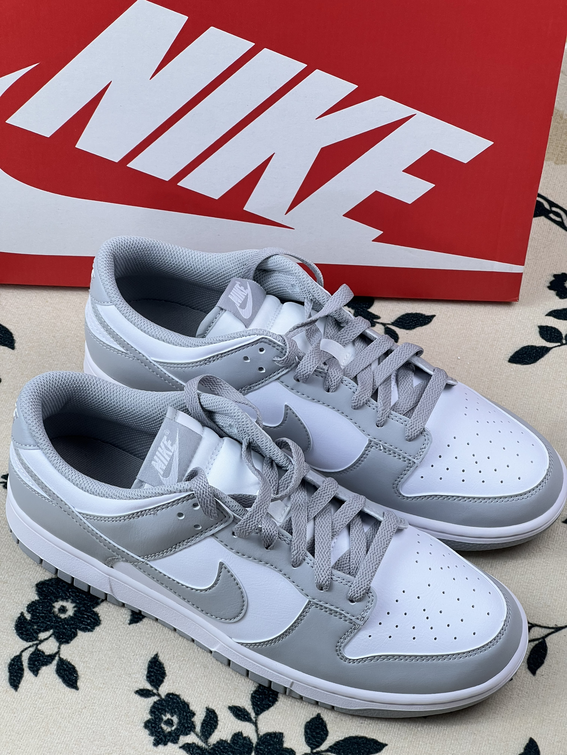 Nike Dunk Low 白灰🤍|一周上脚体验