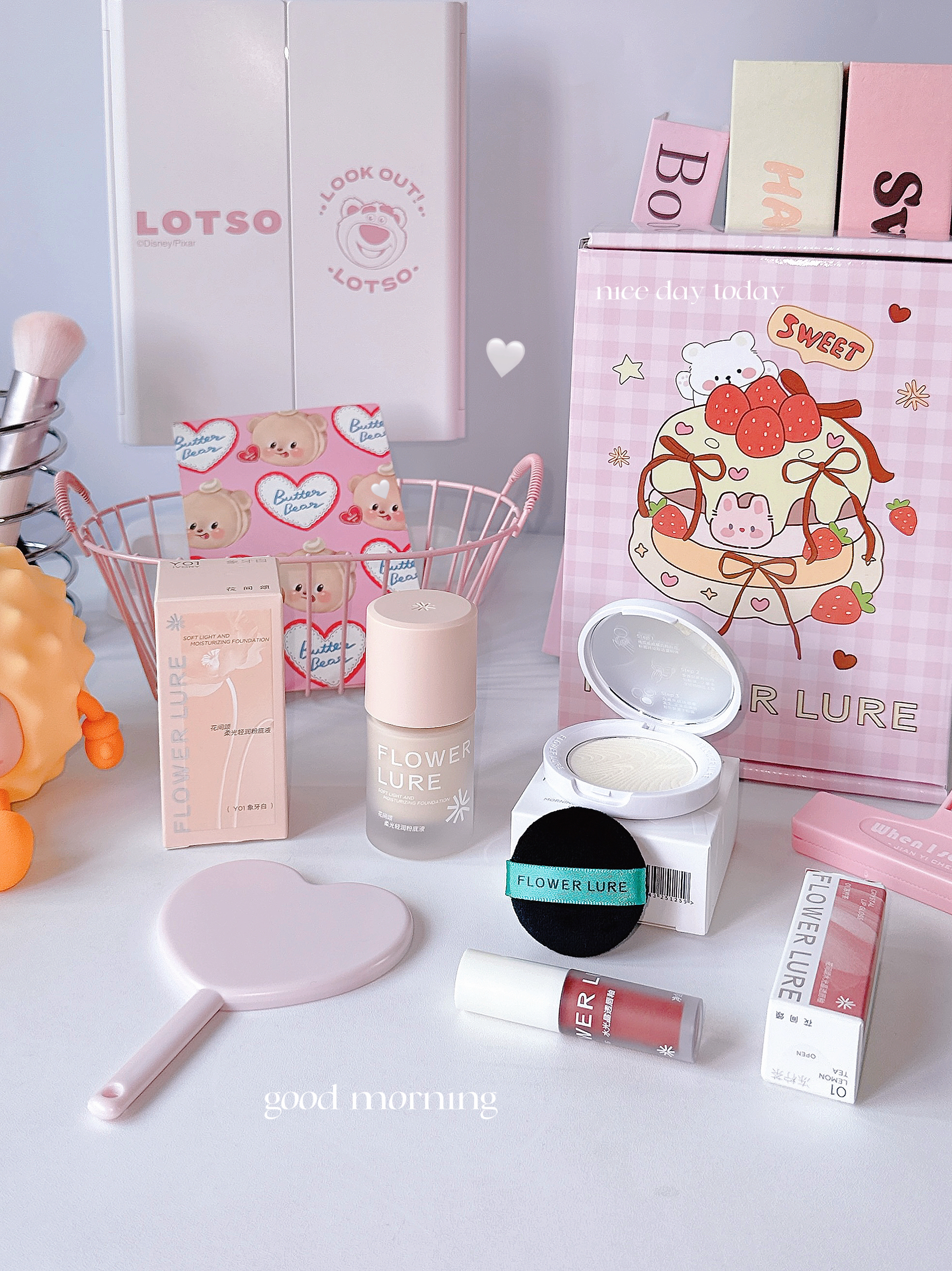 这个礼盒是懂甜妹的！百元搞定奶油肌妆效🎀