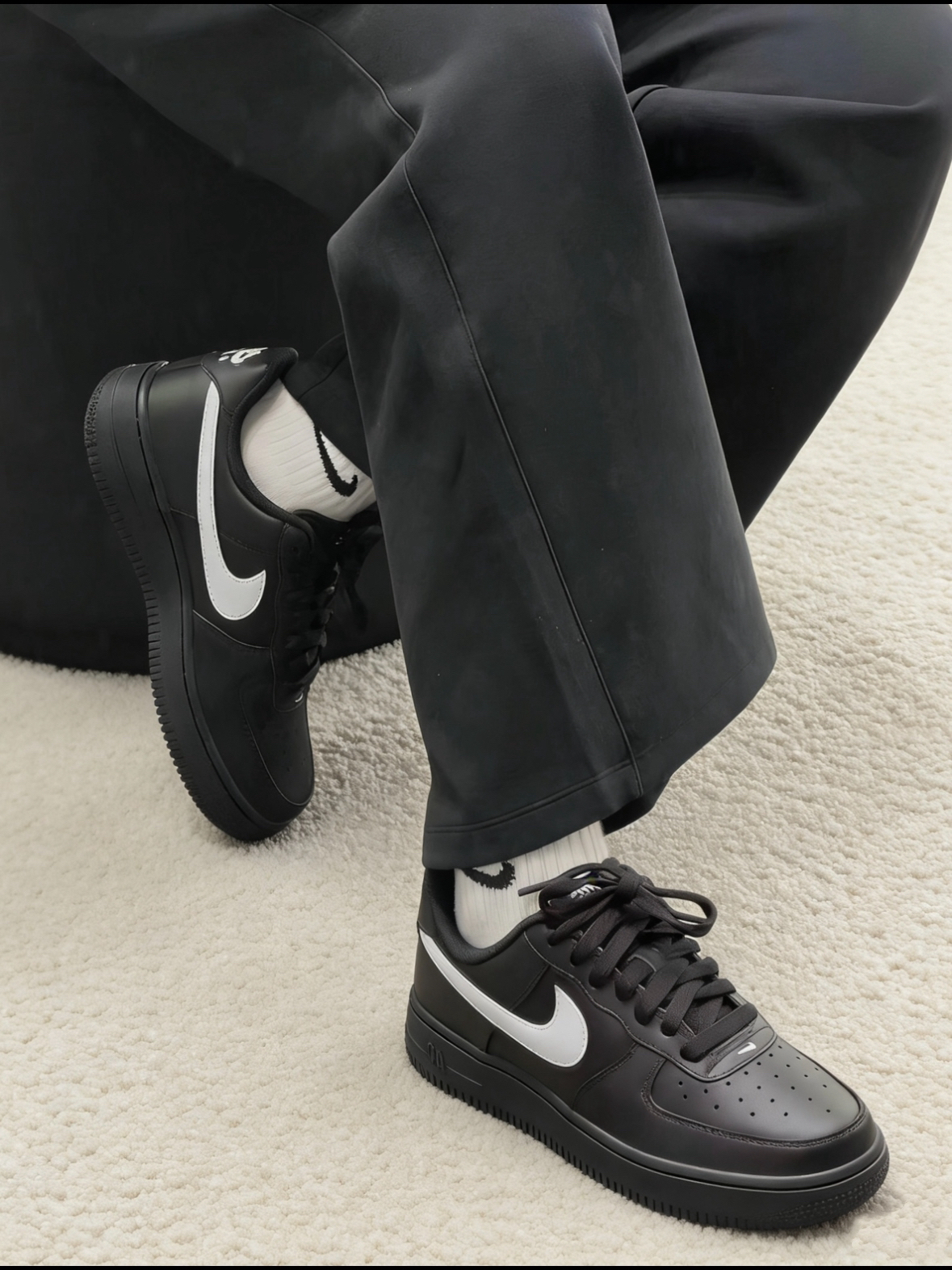 穿一万次也不会腻—AF1黑武士⚫️