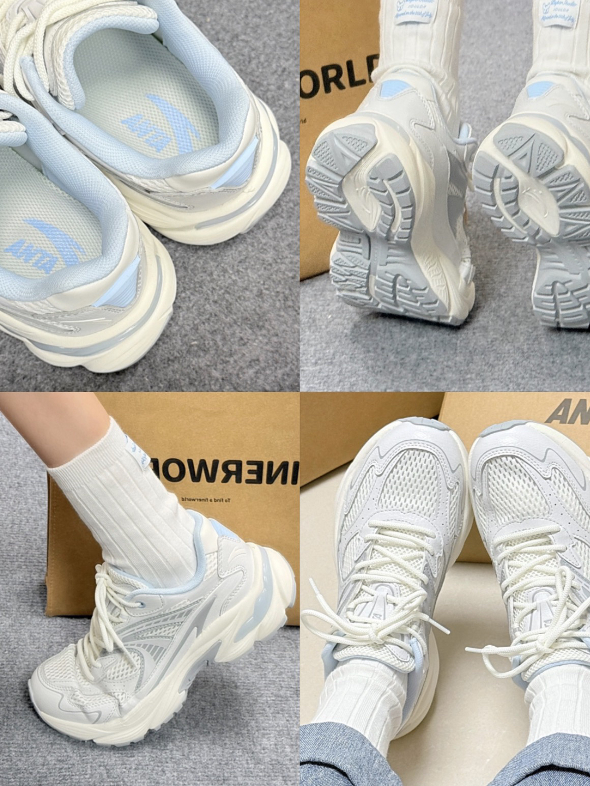 安踏 | 清冷感up樊振东同款安踏复古休闲鞋绝啦!!!