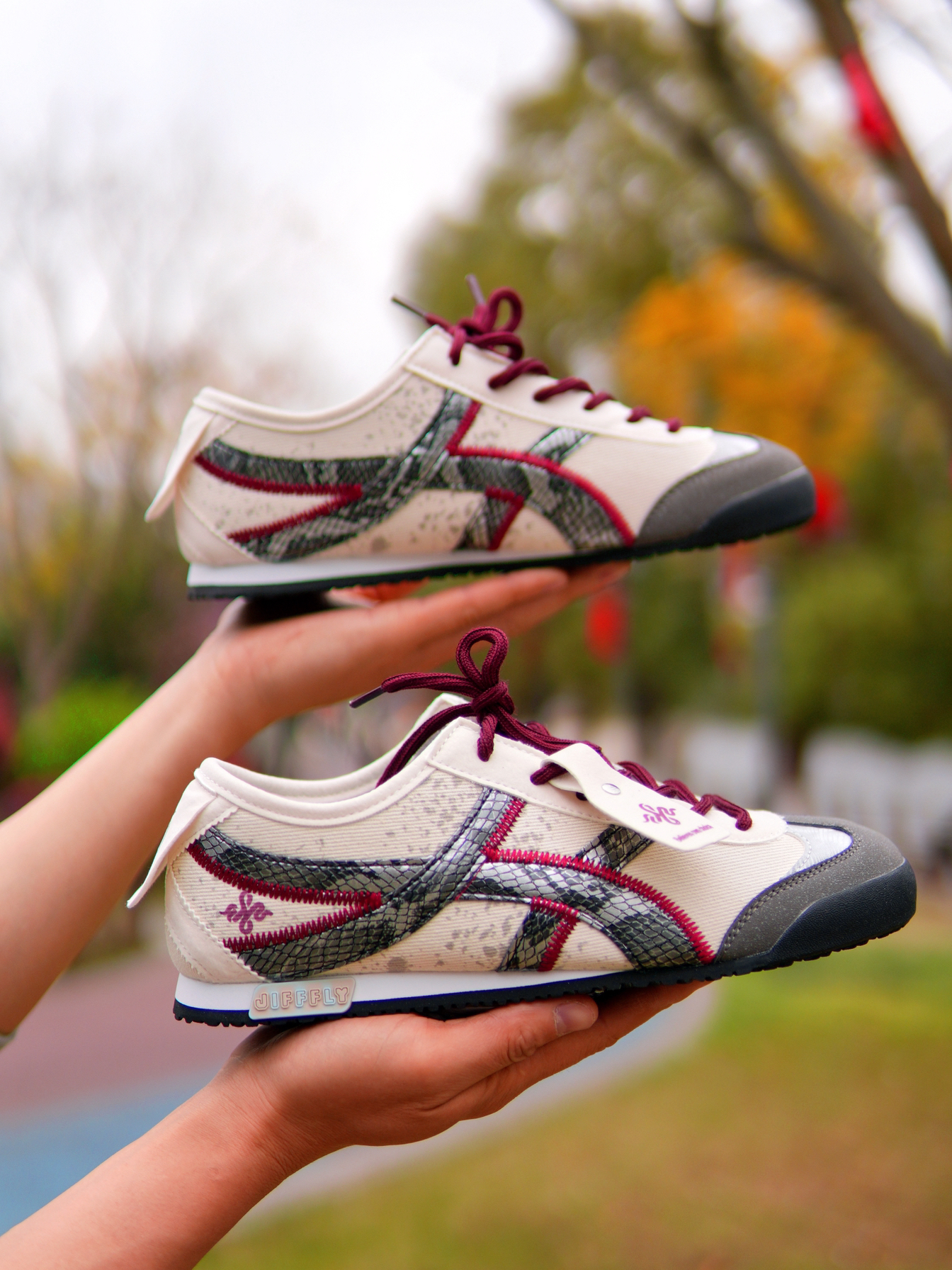 🔥 蛇纹限定｜复古通勤的德训鞋👟