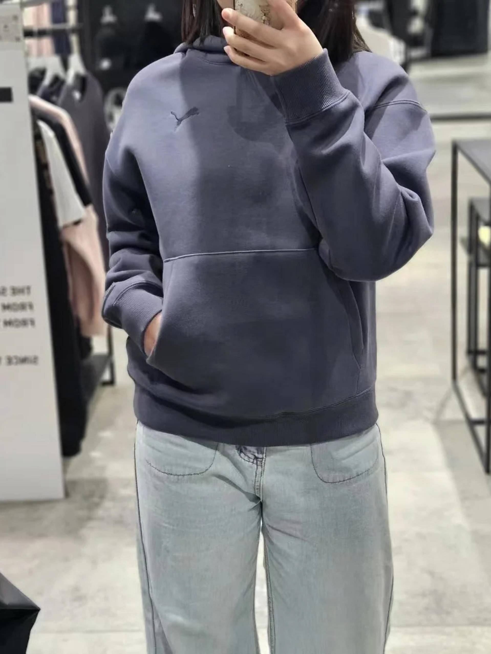 彪马这件基础连帽卫衣也太好穿了吧～