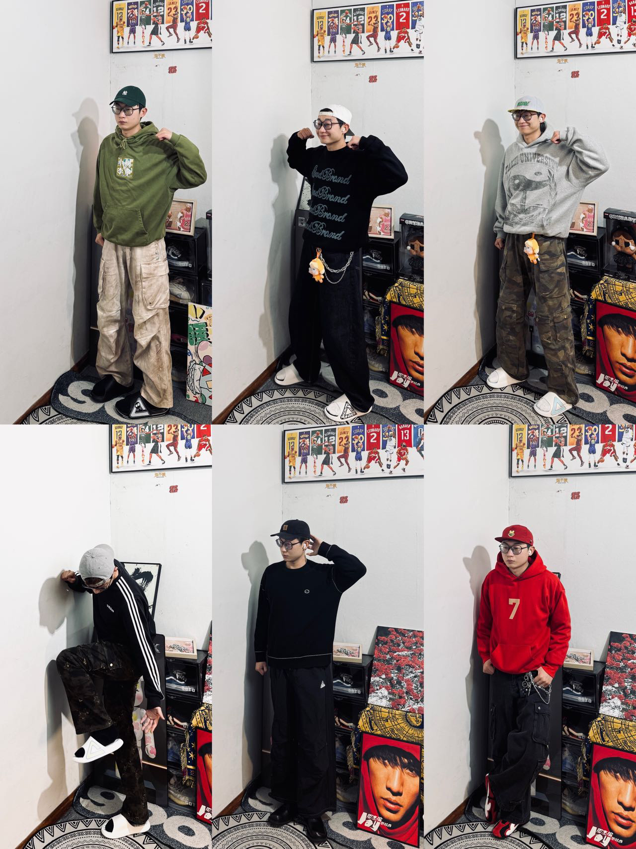 秋冬毛衣合集｜178/140男生六套不重样个性穿搭