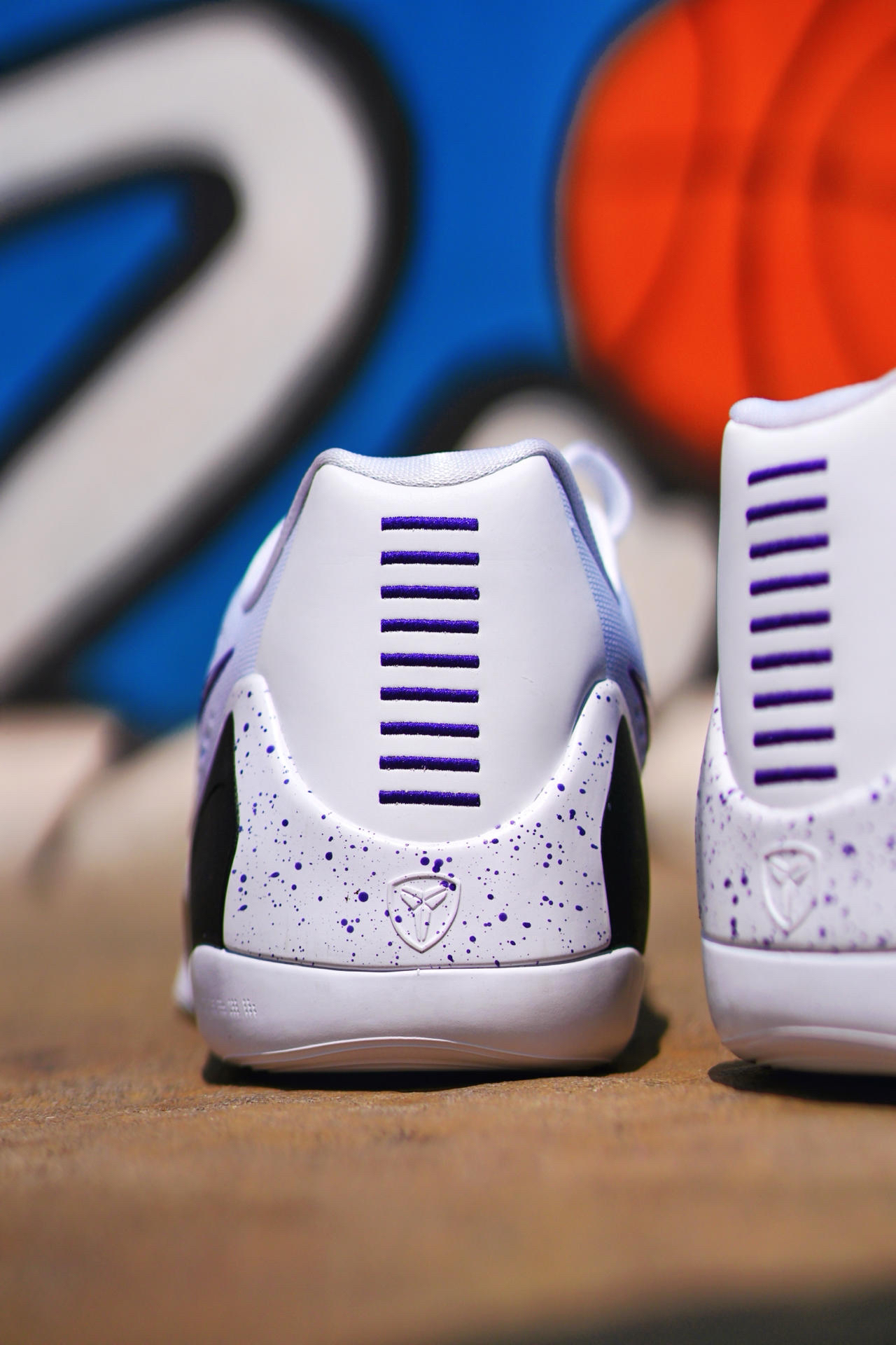 19｜科比9后跟的九道缝线，很帅也很有意义💜