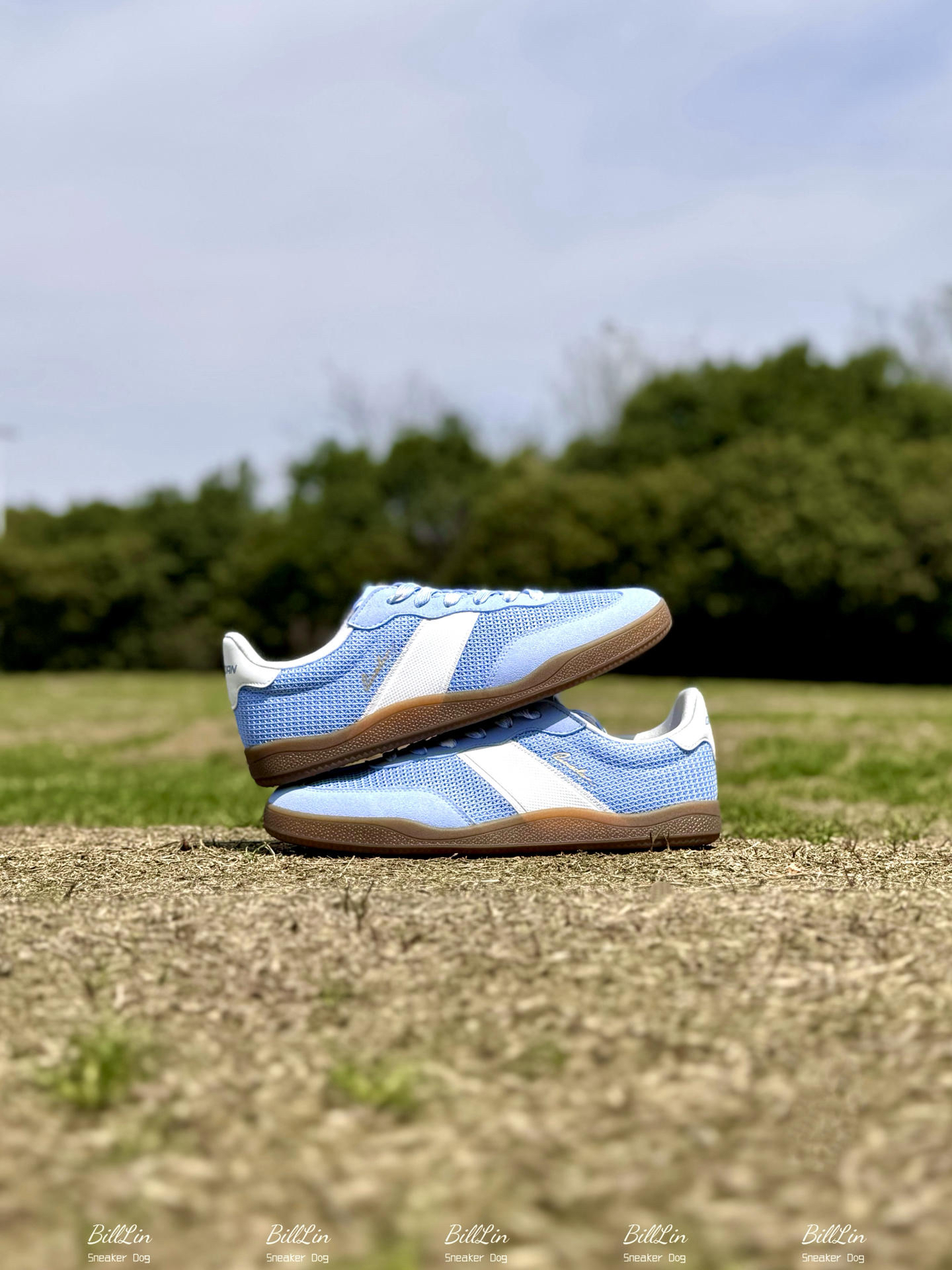 🧊 中乔天空蓝德训鞋：承包你整个春夏的清凉感！