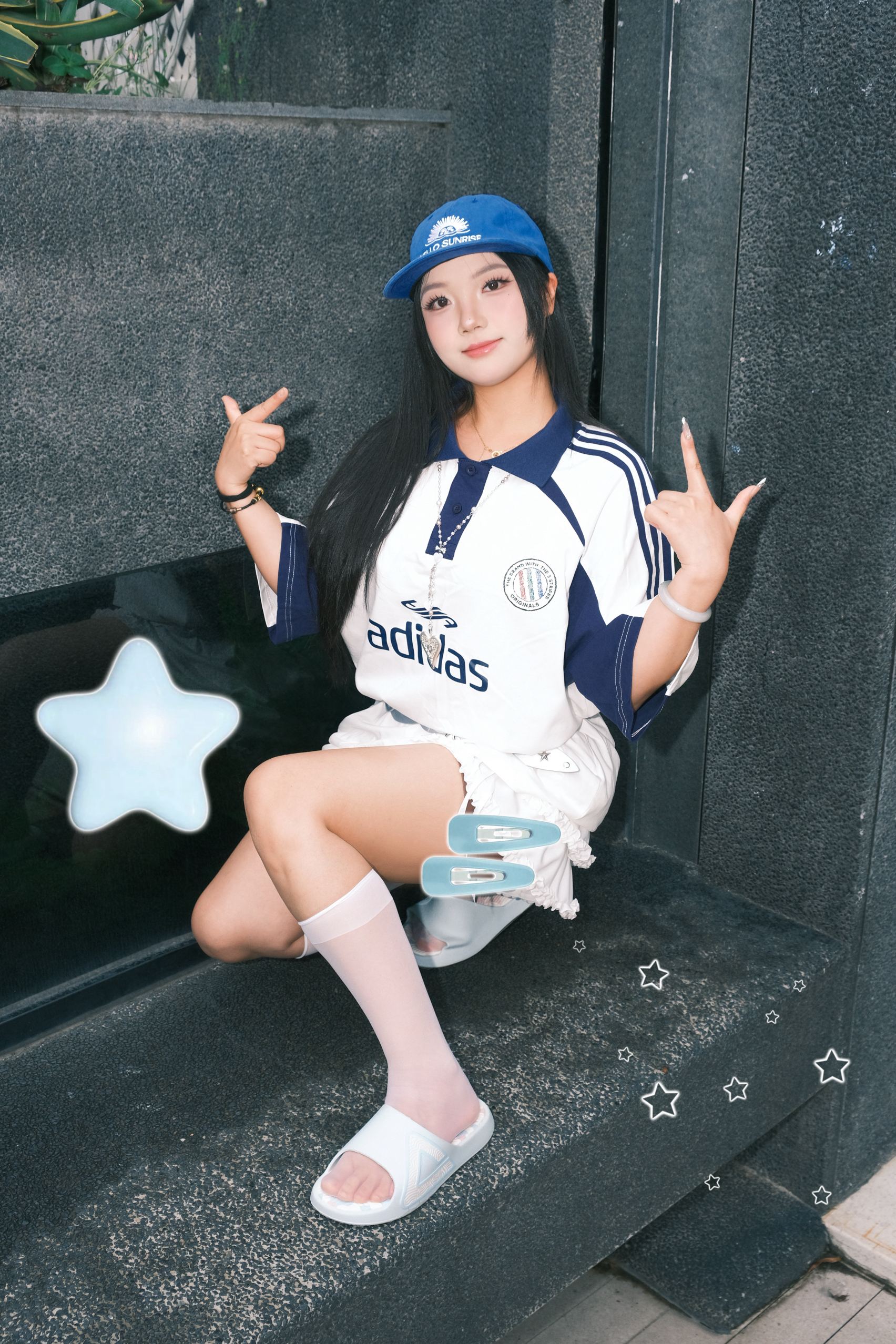 五一出门穿白色清清爽爽的