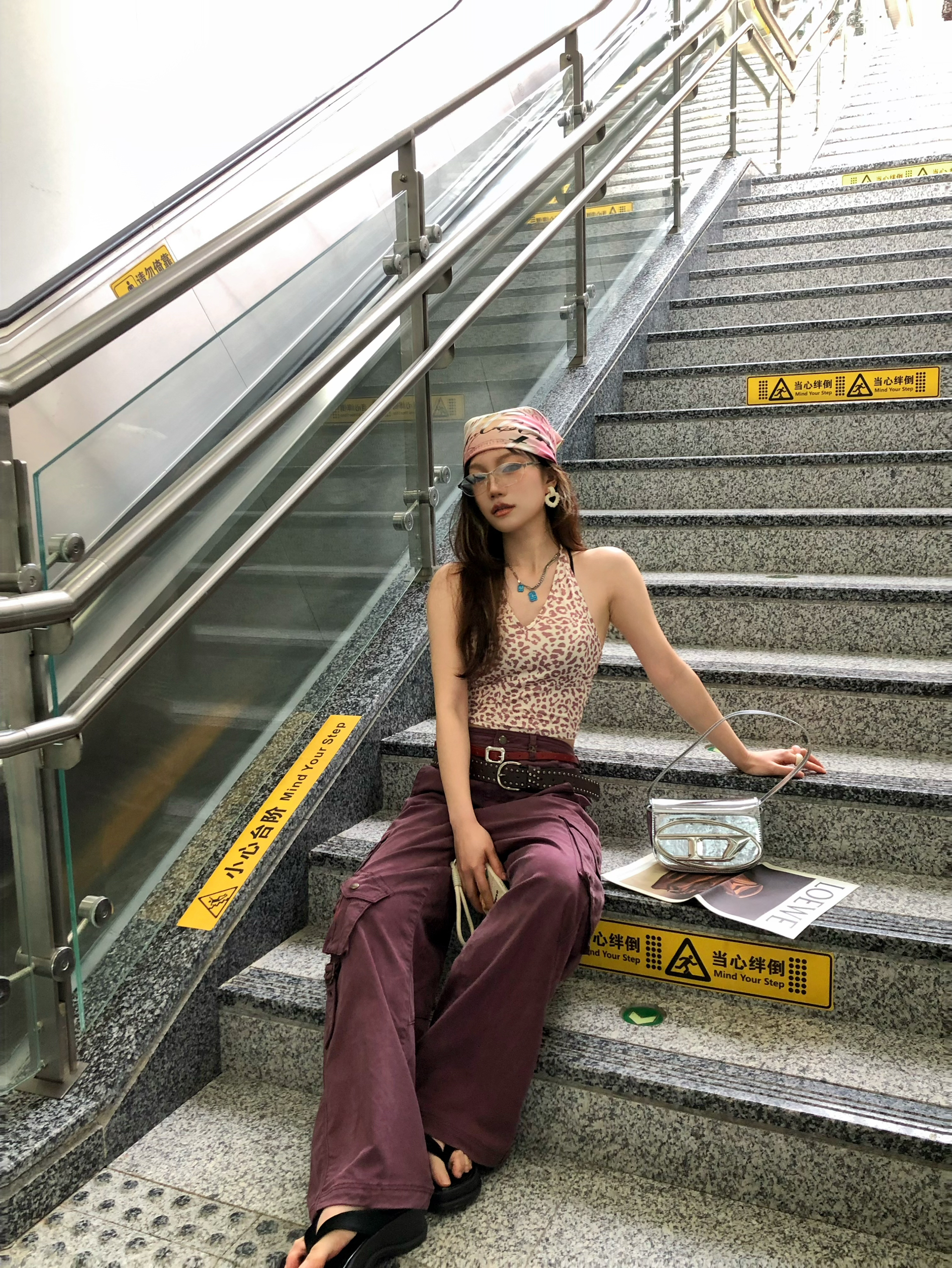 古早感穿搭｜Subway station^🚉