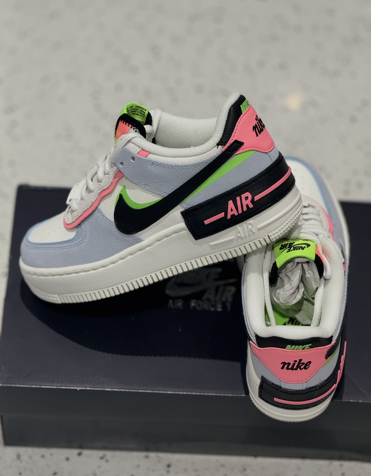 甜酷辣妹本命鞋!AF1马卡龙撞色美到犯规