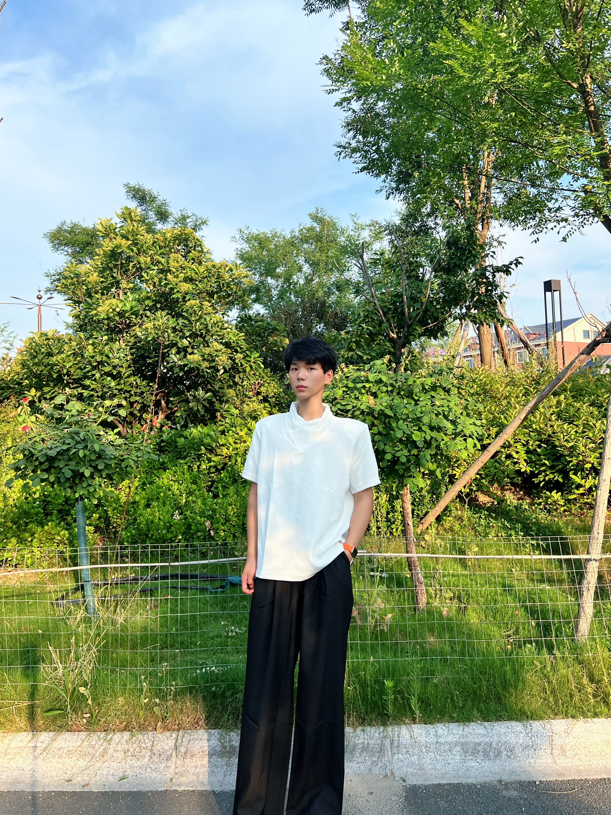 林间浅搭，晚风与清爽撞个满怀
