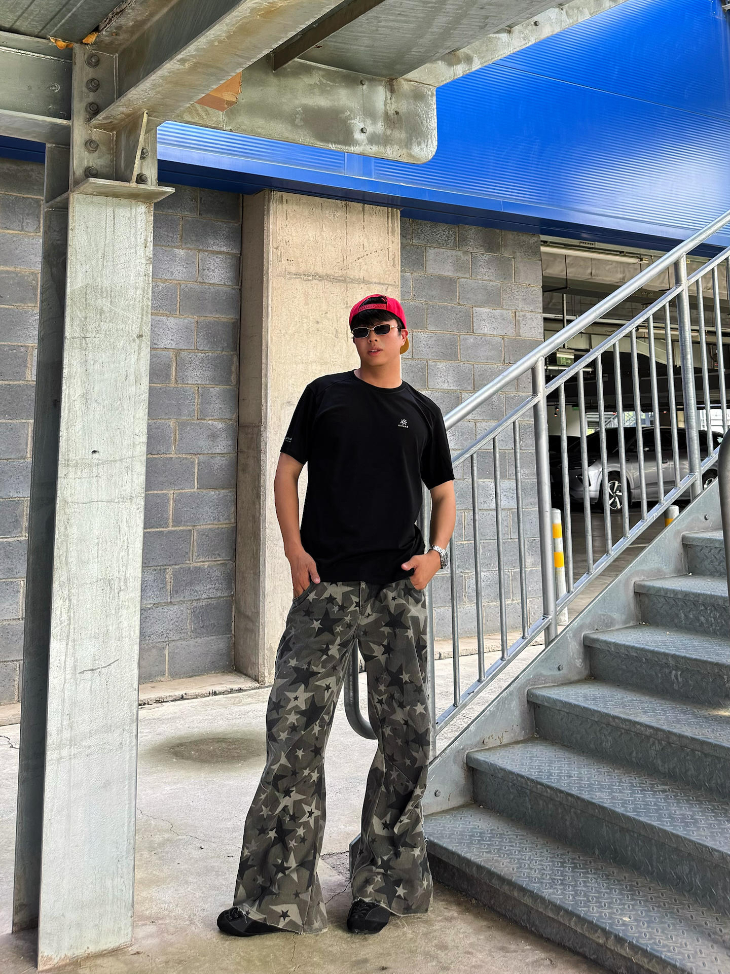 Casual style｜基础黑T如何穿出美式街头感？
