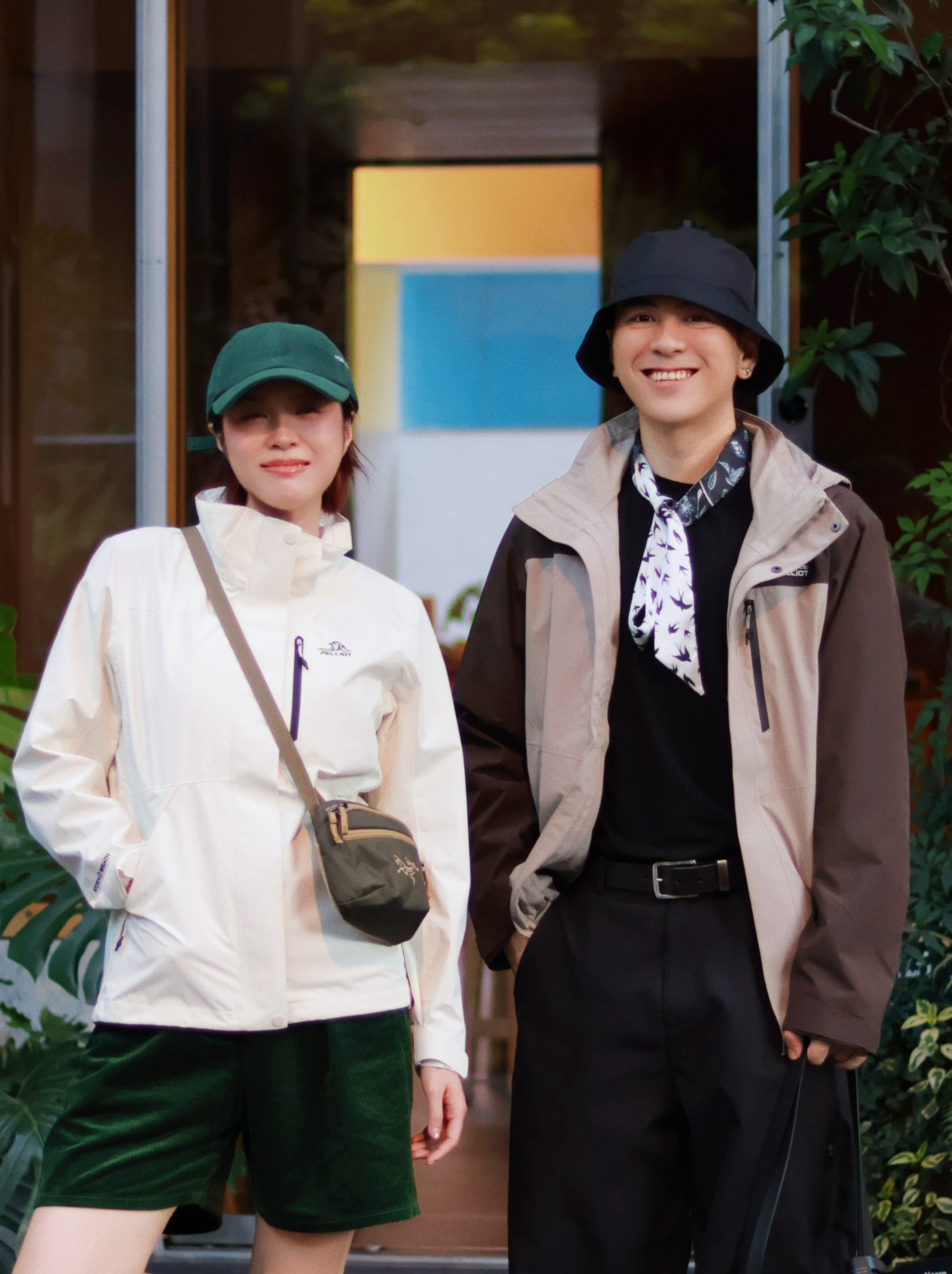 把轻户外风穿进日常约会里👫